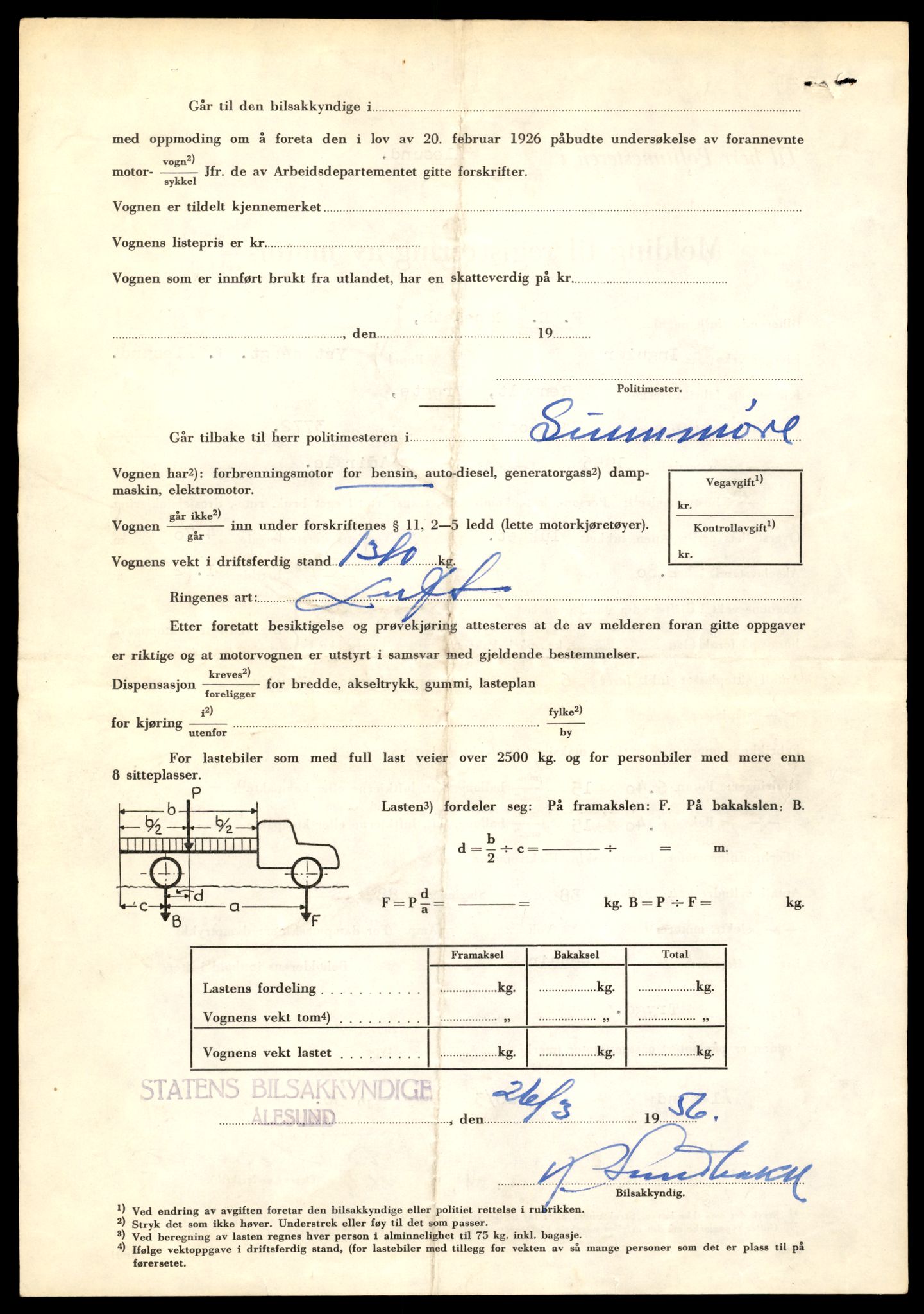 Møre og Romsdal vegkontor - Ålesund trafikkstasjon, SAT/A-4099/F/Fe/L0049: Registreringskort for kjøretøy T 14864 - T 18613, 1927-1998, p. 3244