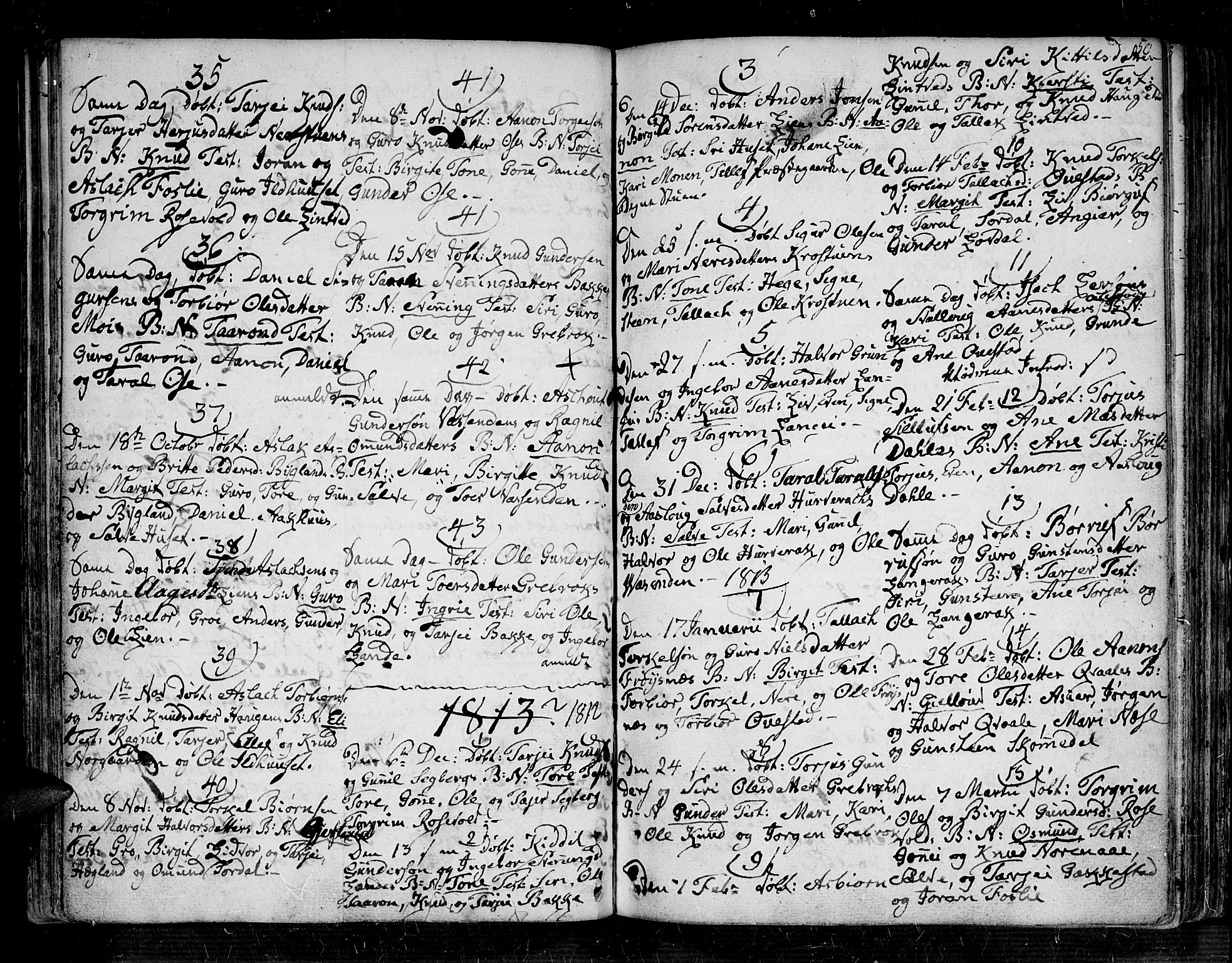 Bygland sokneprestkontor, AV/SAK-1111-0006/F/Fa/Fab/L0002: Parish register (official) no. A 2, 1766-1816, p. 50