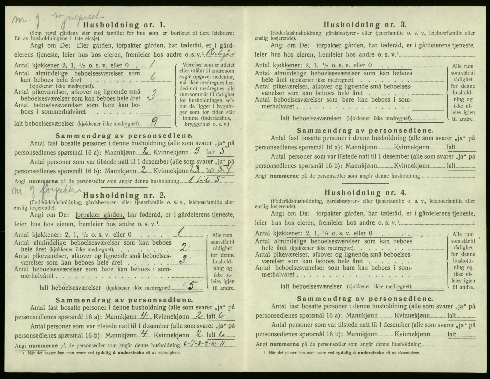 SAB, 1920 census for Stord, 1920, p. 353