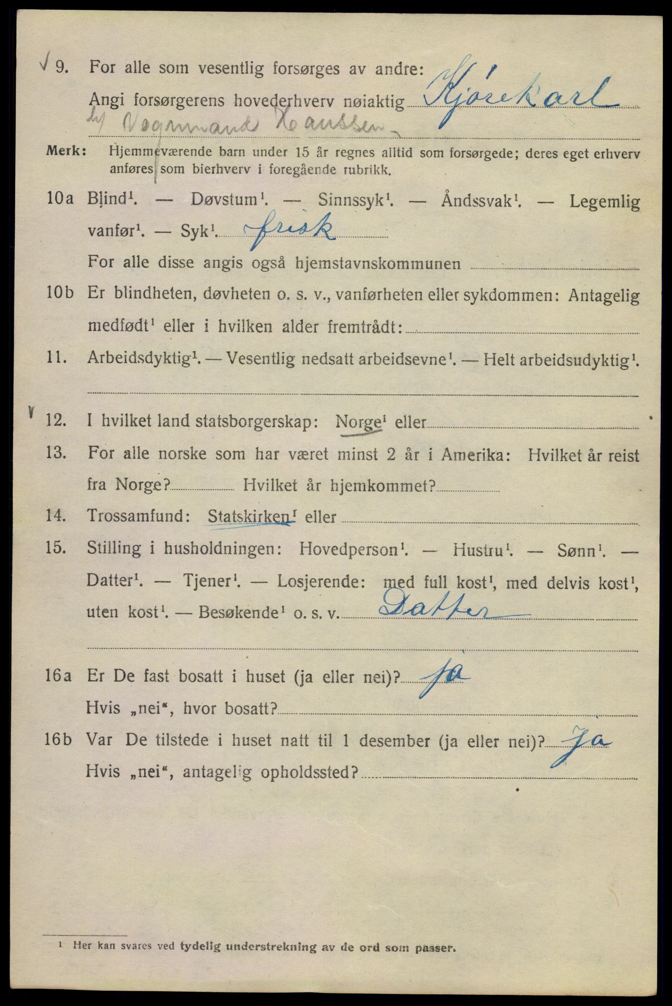 SAO, 1920 census for Kristiania, 1920, p. 598364