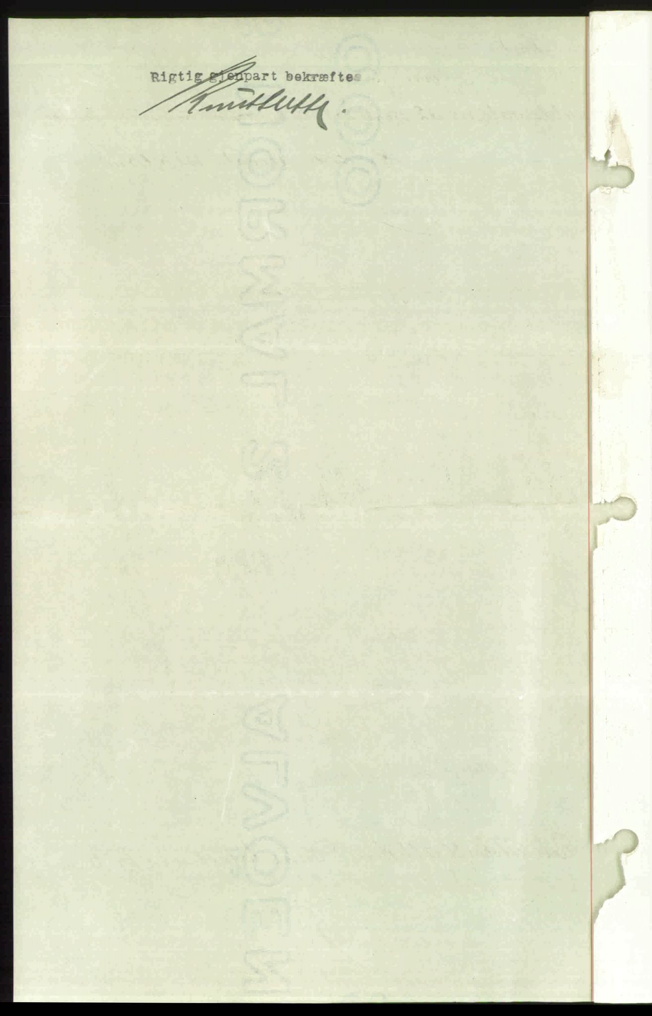 Toten tingrett, SAH/TING-006/H/Hb/Hbc/L0006: Mortgage book no. Hbc-06, 1939-1939, Diary no: : 1419/1939
