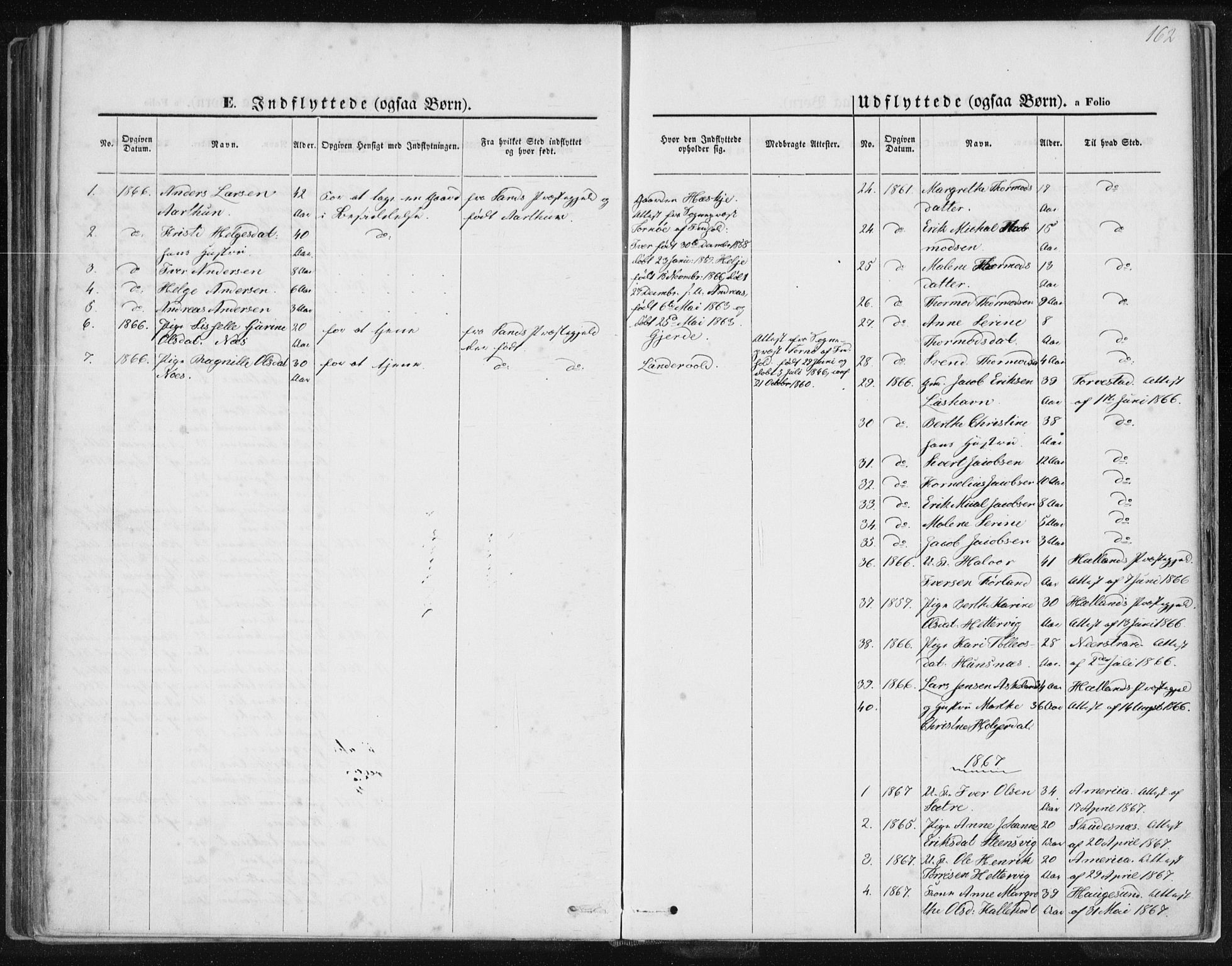 Tysvær sokneprestkontor, AV/SAST-A -101864/H/Ha/Haa/L0005: Parish register (official) no. A 5, 1865-1878, p. 162