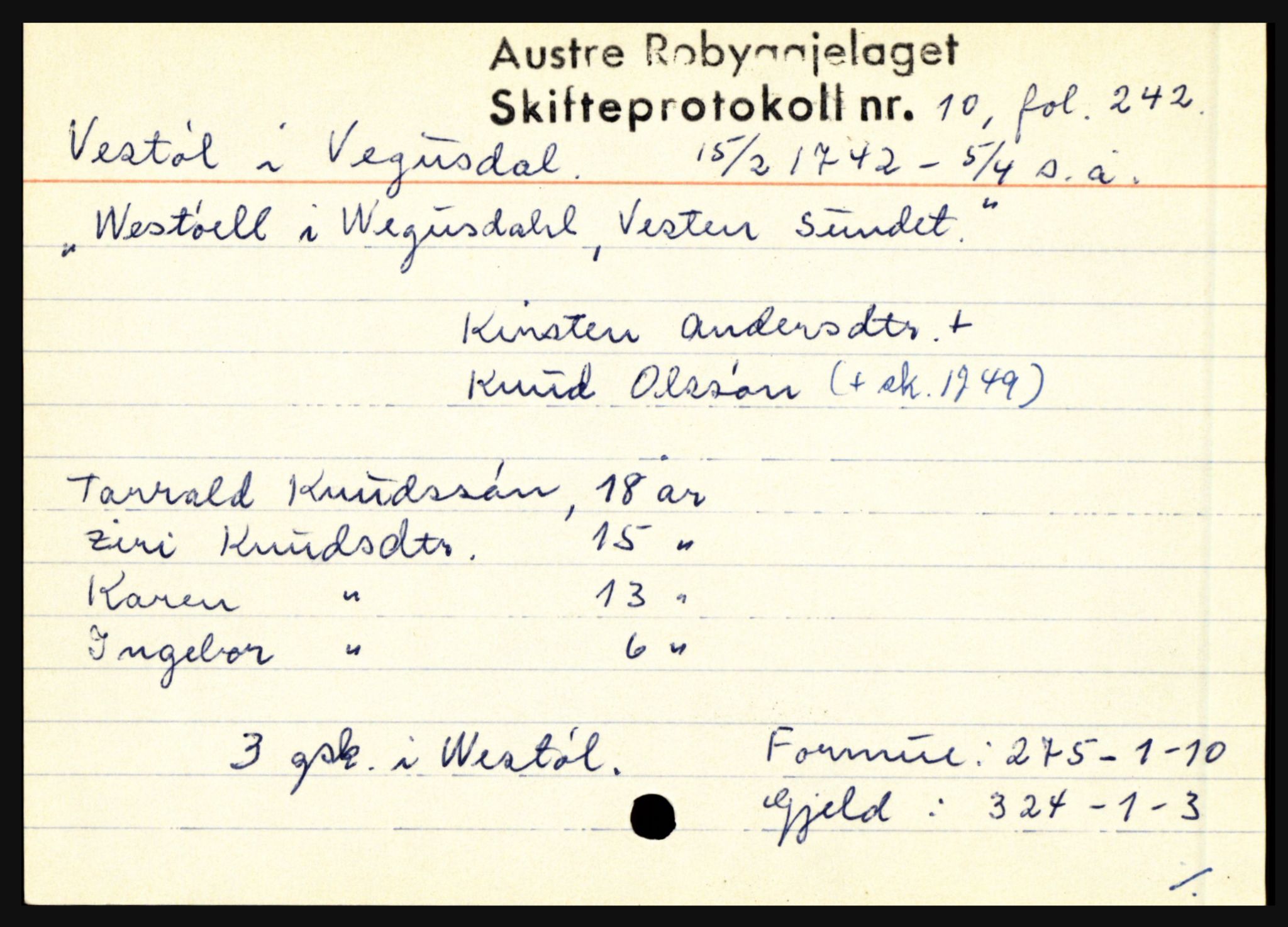 Østre Råbyggelag sorenskriveri, AV/SAK-1221-0016/H, p. 15409