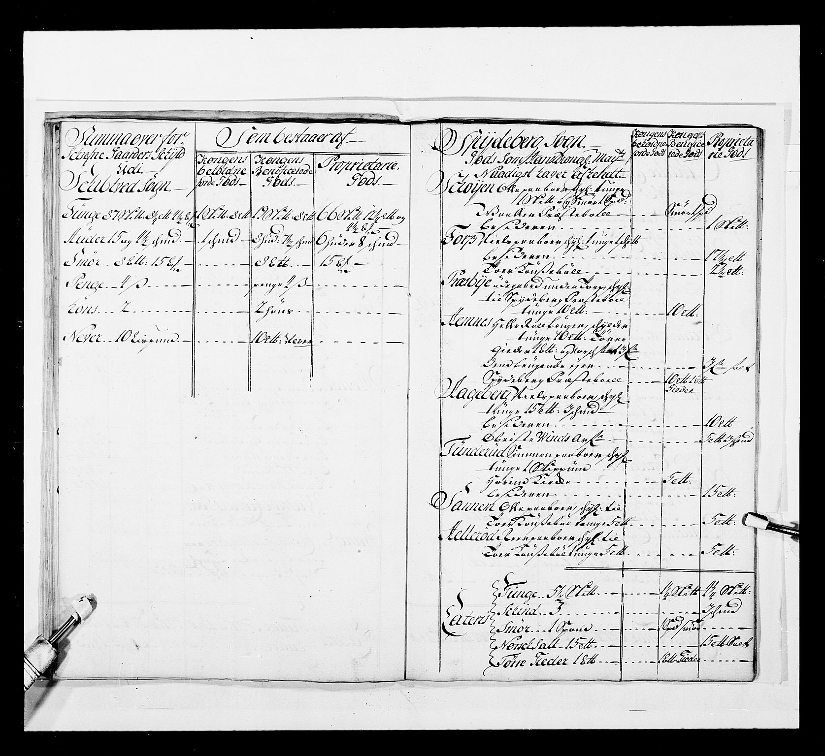 Stattholderembetet 1572-1771, RA/EA-2870/Ek/L0037/0001: Jordebøker 1662-1720: / Forskjellige jordebøker og matrikler, 1674-1720, p. 354