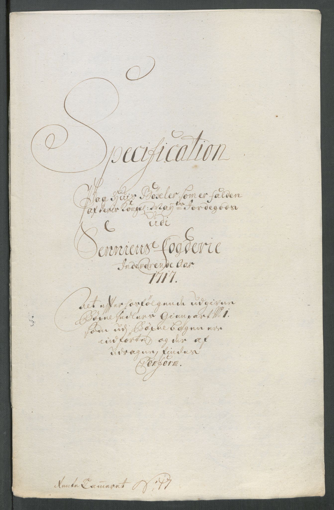 Rentekammeret inntil 1814, Reviderte regnskaper, Fogderegnskap, RA/EA-4092/R68/L4763: Fogderegnskap Senja og Troms, 1717, p. 266