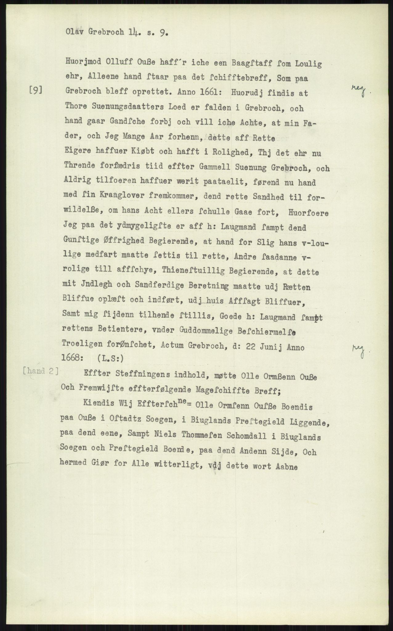 Samlinger til kildeutgivelse, Diplomavskriftsamlingen, AV/RA-EA-4053/H/Ha, p. 962