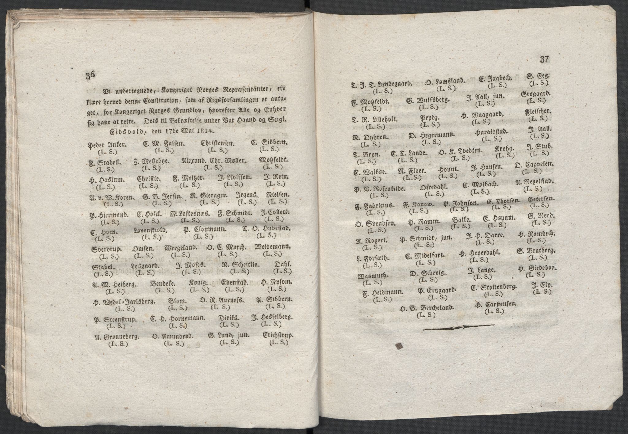 Christie, Wilhelm Frimann Koren, AV/RA-PA-0014/F/L0004: Christies dokumenter fra 1814, 1814, p. 44