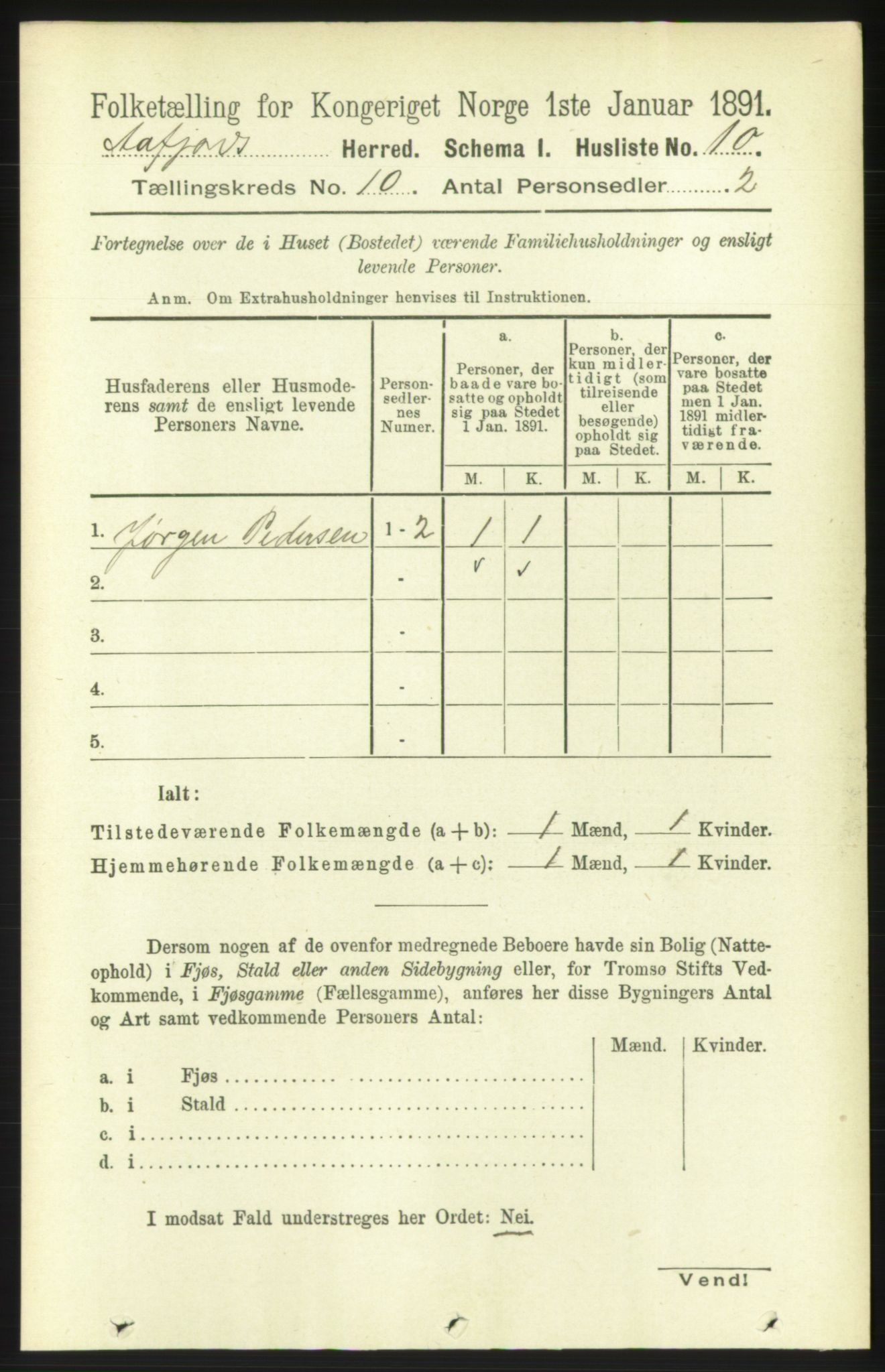 RA, 1891 census for 1630 Åfjord, 1891, p. 2928