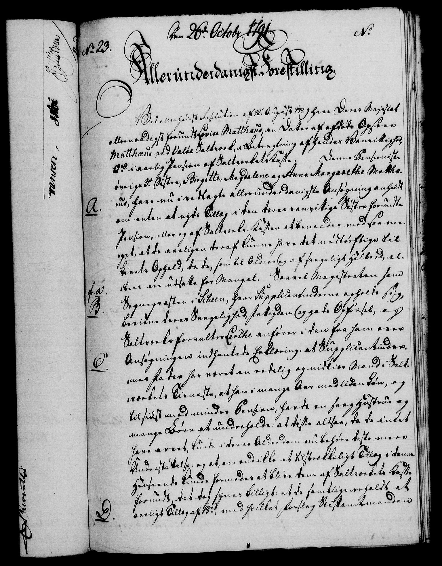 Rentekammeret, Renteskriverkontorene, AV/RA-EA-3115/M/Mf/Mfb/L0001: Relasjons- og resolusjonsprotokoll med register (merket RK 54.7), 1791-1792