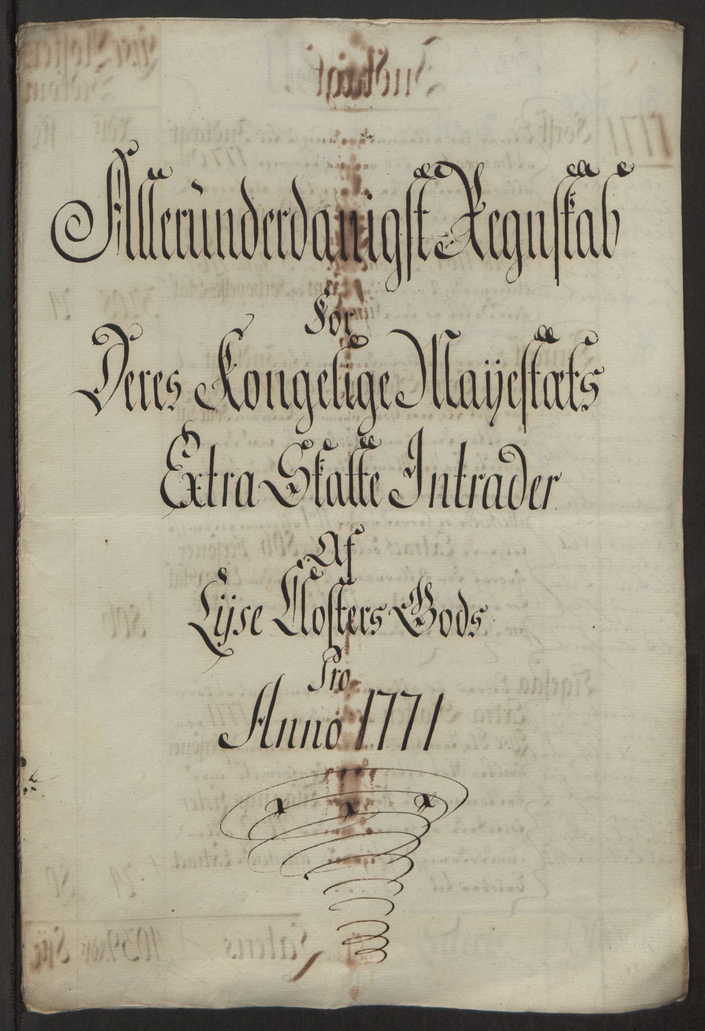 Rentekammeret inntil 1814, Reviderte regnskaper, Fogderegnskap, AV/RA-EA-4092/R50/L3180: Ekstraskatten Lyse kloster, 1762-1783, p. 246