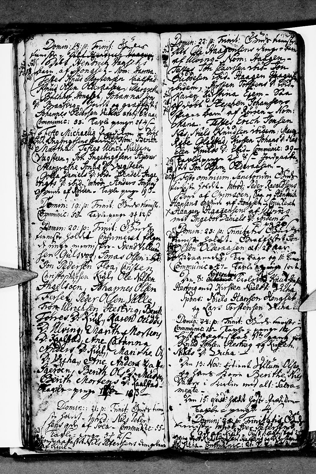 Ministerialprotokoller, klokkerbøker og fødselsregistre - Nordland, SAT/A-1459/816/L0237: Parish register (official) no. 816A03, 1757-1776, p. 93-94