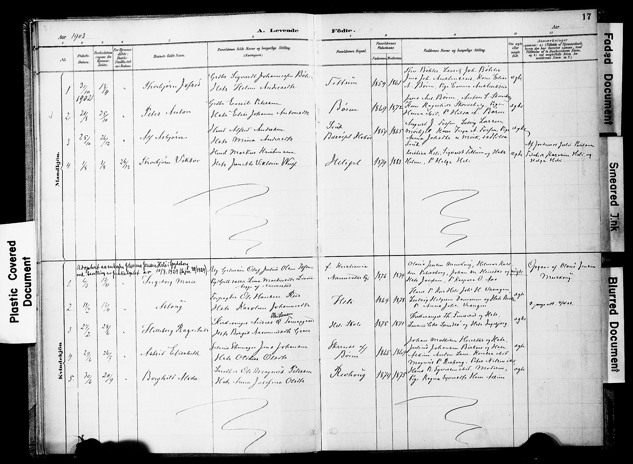 Spydeberg prestekontor Kirkebøker, SAO/A-10924/F/Fc/L0001: Parish register (official) no. III 1, 1886-1907, p. 17