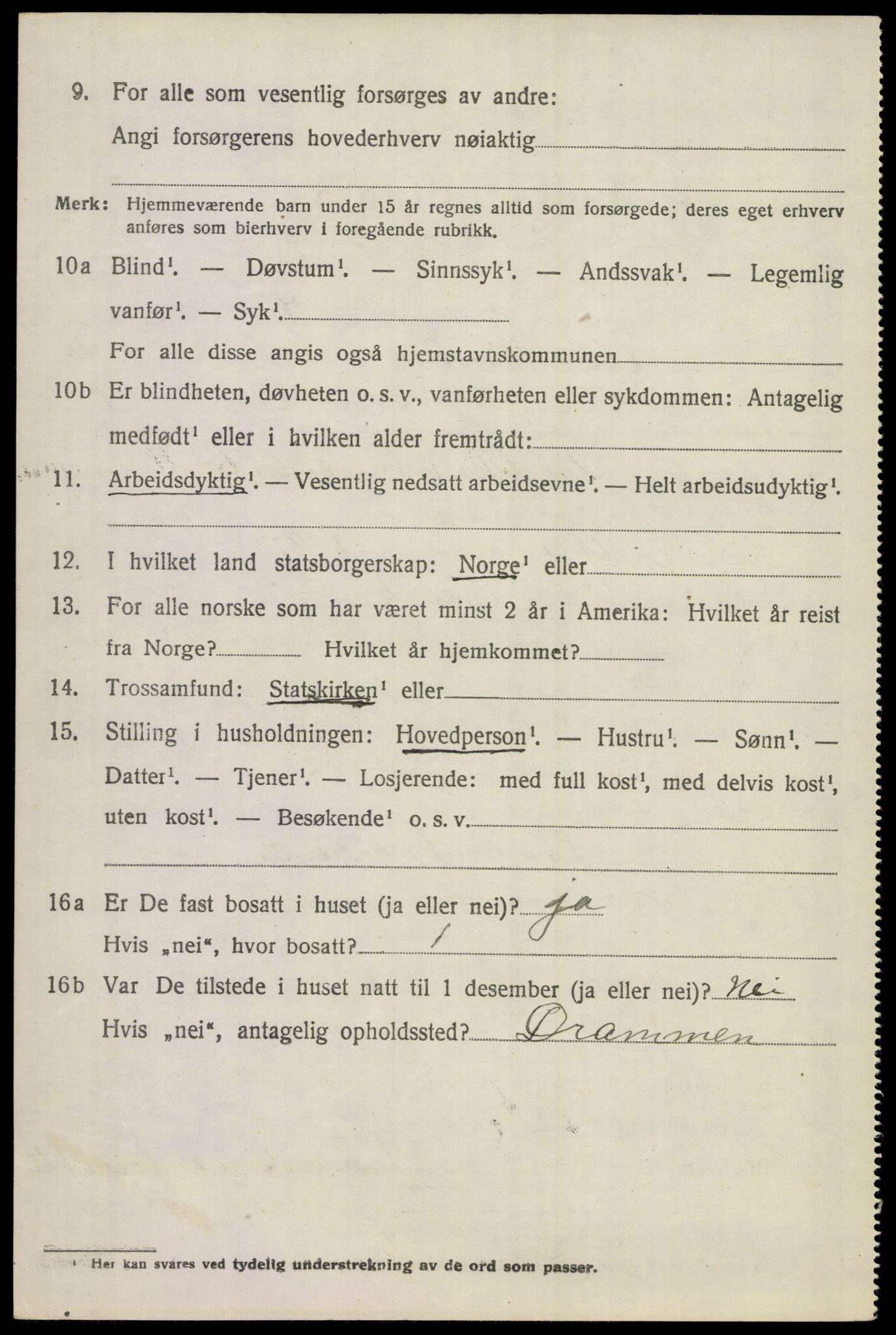 SAKO, 1920 census for Ål, 1920, p. 8137