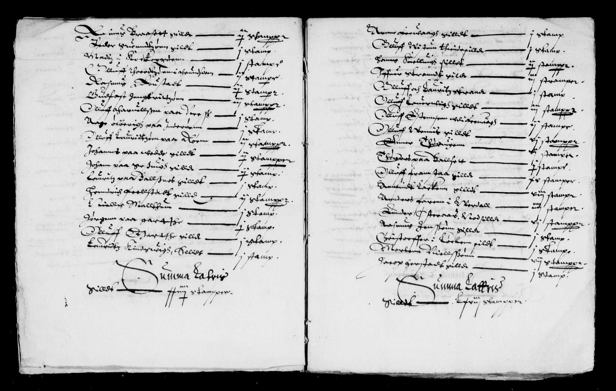 Rentekammeret inntil 1814, Reviderte regnskaper, Lensregnskaper, AV/RA-EA-5023/R/Rb/Rbw/L0014: Trondheim len, 1615-1617