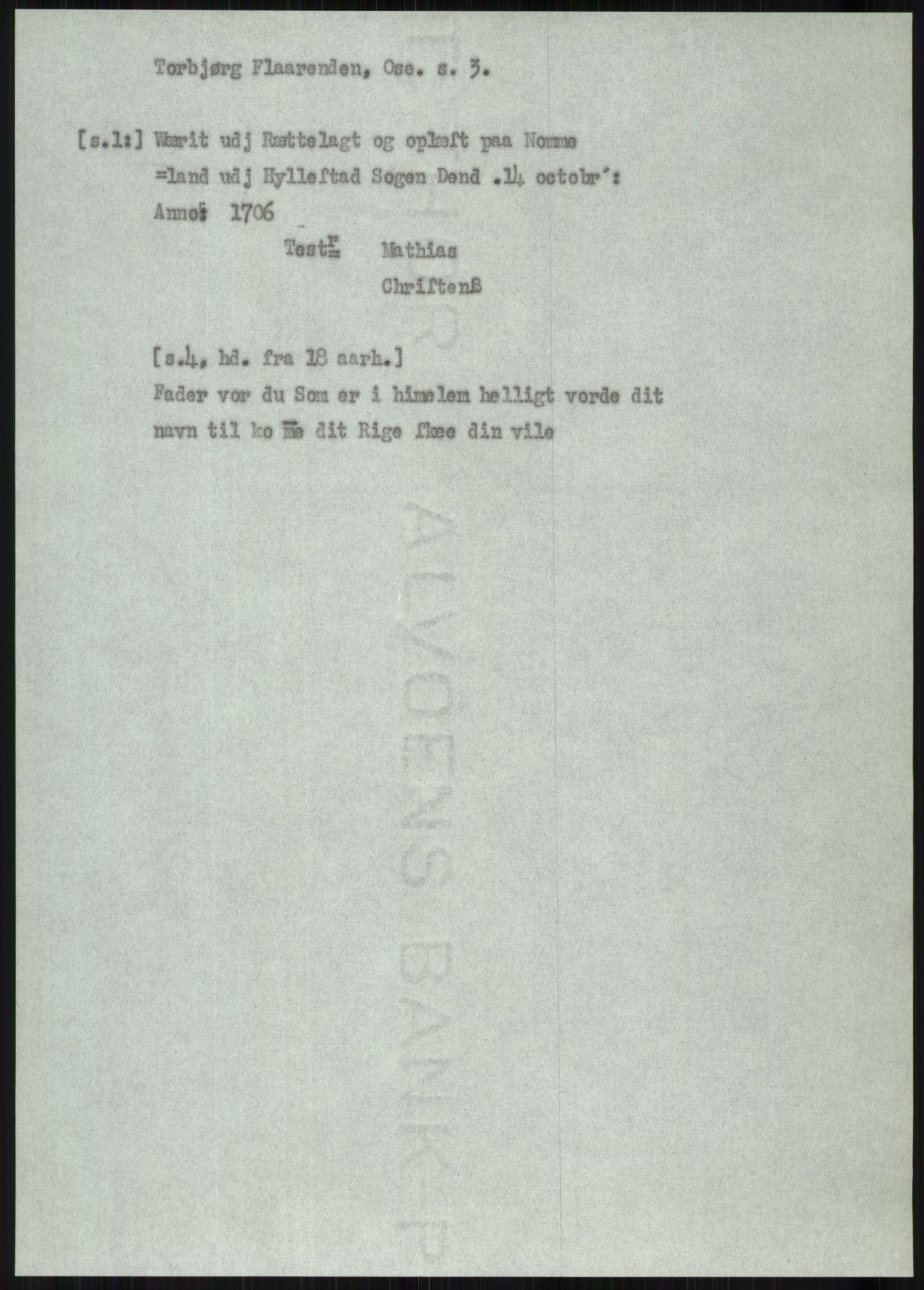 Samlinger til kildeutgivelse, Diplomavskriftsamlingen, AV/RA-EA-4053/H/Ha, p. 2001