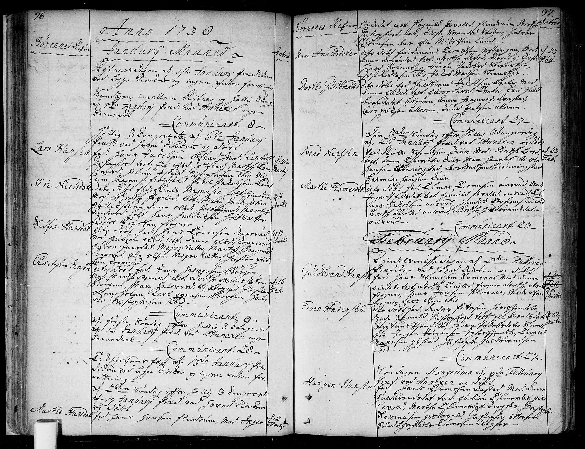 Ullensaker prestekontor Kirkebøker, SAO/A-10236a/F/Fa/L0005: Parish register (official) no. I 5, 1733-1762, p. 96-97