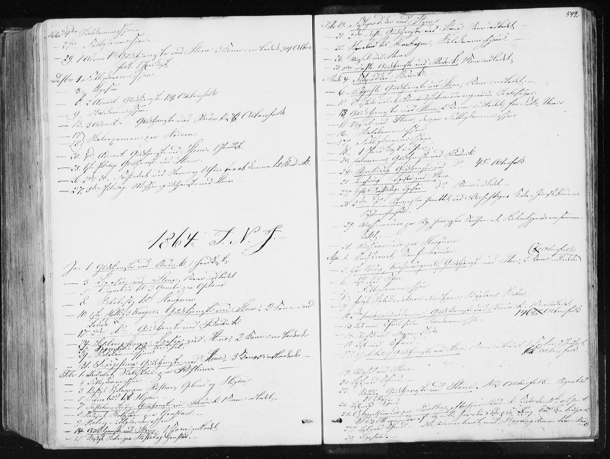 Ministerialprotokoller, klokkerbøker og fødselsregistre - Sør-Trøndelag, SAT/A-1456/612/L0377: Parish register (official) no. 612A09, 1859-1877, p. 552