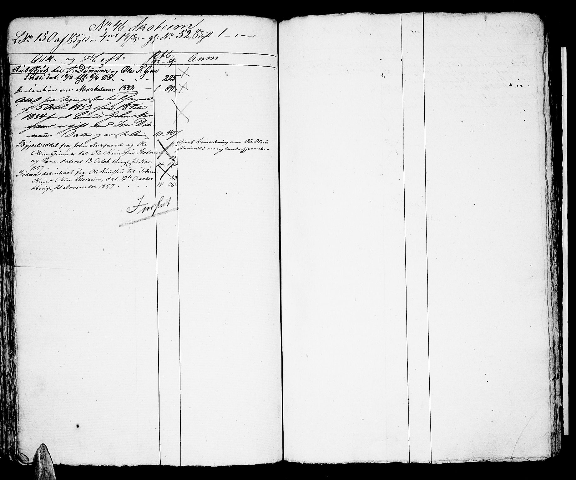 Nordmøre sorenskriveri, AV/SAT-A-4132/1/2/2A/L0014: Mortgage register no. 14, 1822-1866