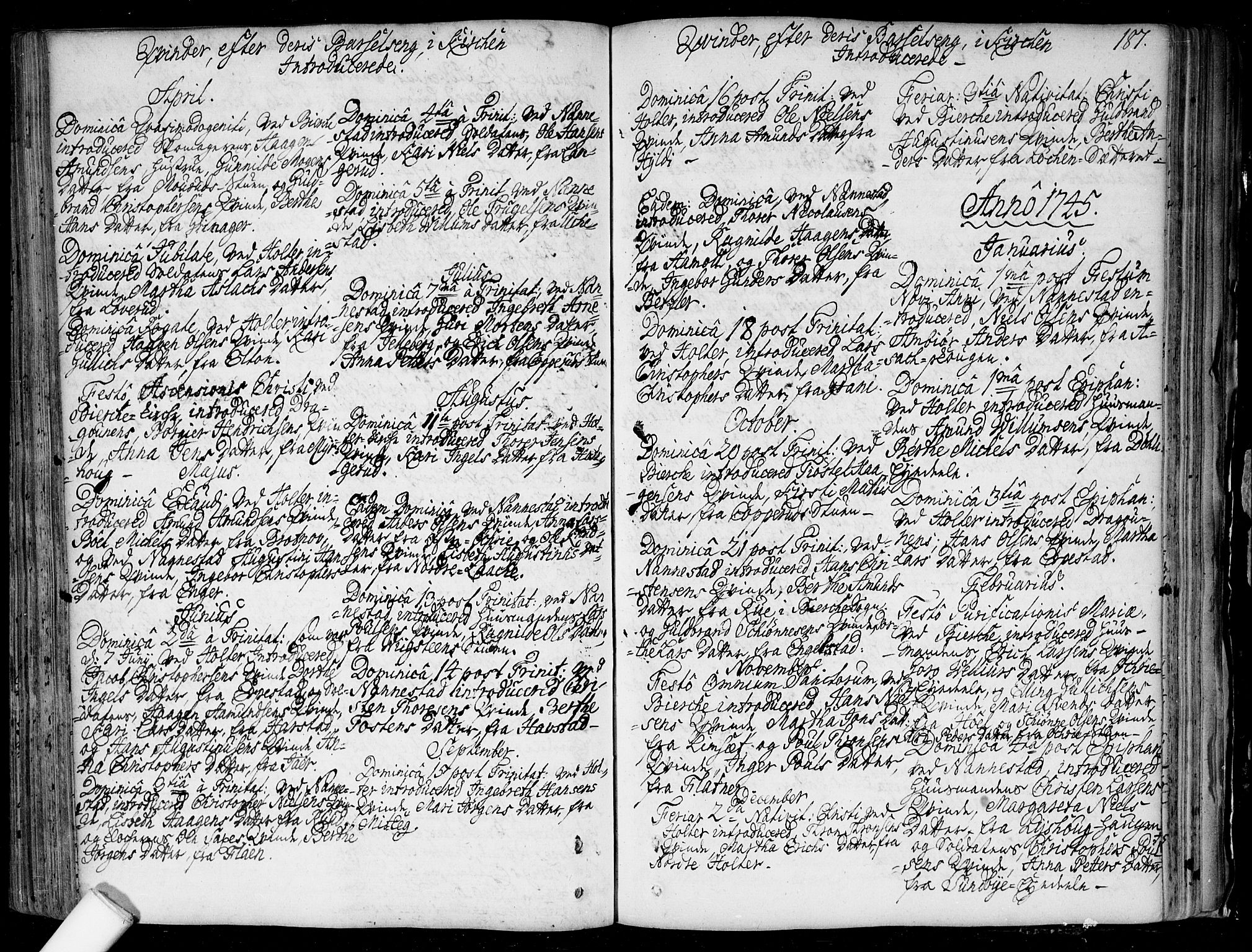 Nannestad prestekontor Kirkebøker, SAO/A-10414a/F/Fa/L0006: Parish register (official) no. I 6, 1739-1754, p. 187