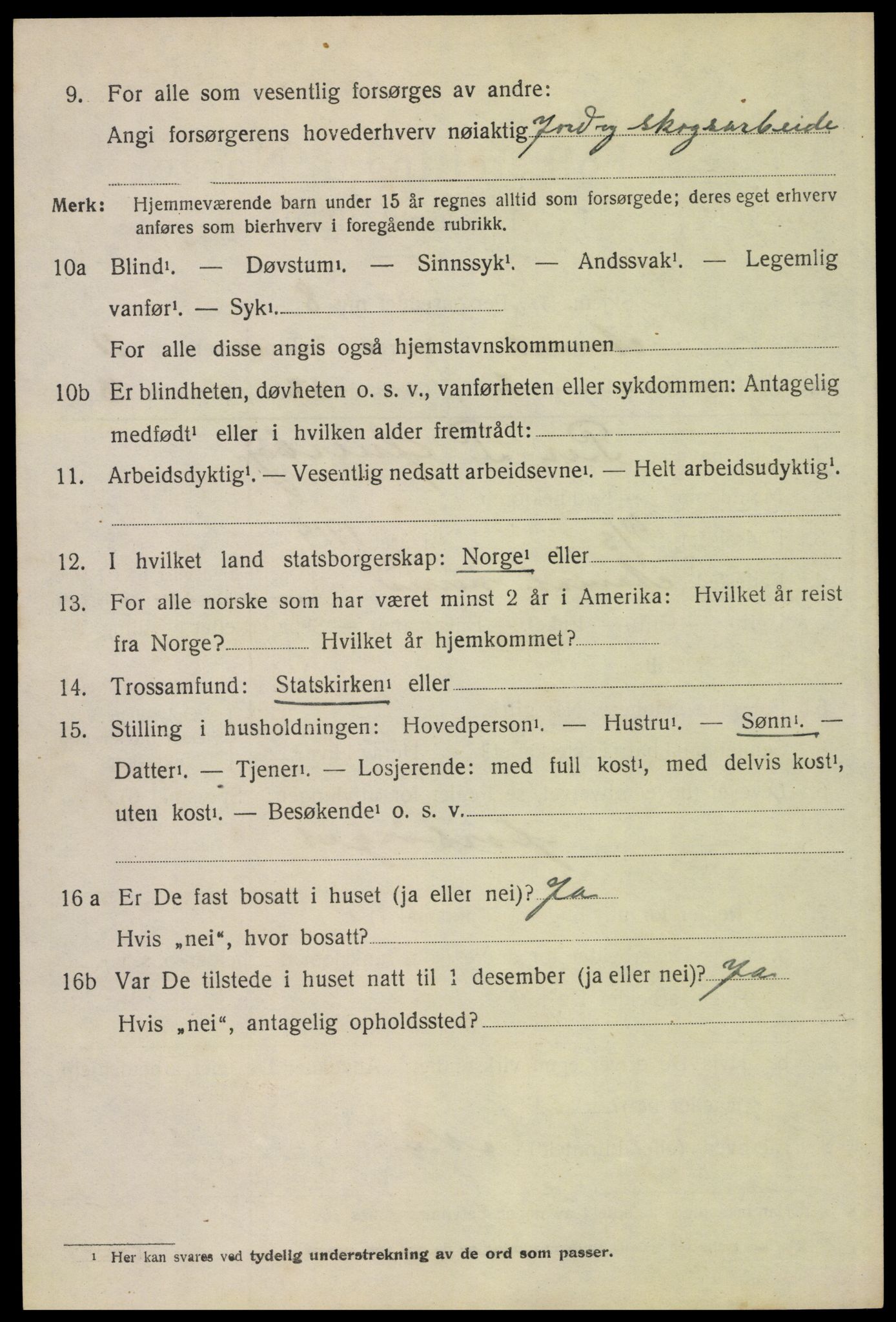 SAH, 1920 census for Åmot, 1920, p. 9438