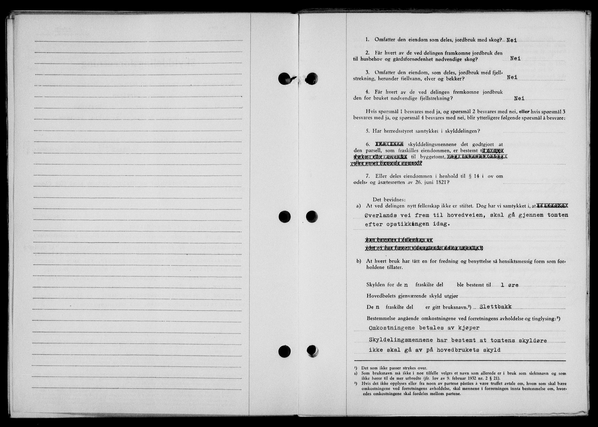 Lofoten sorenskriveri, SAT/A-0017/1/2/2C/L0022a: Mortgage book no. 22a, 1949-1950, Diary no: : 2957/1949