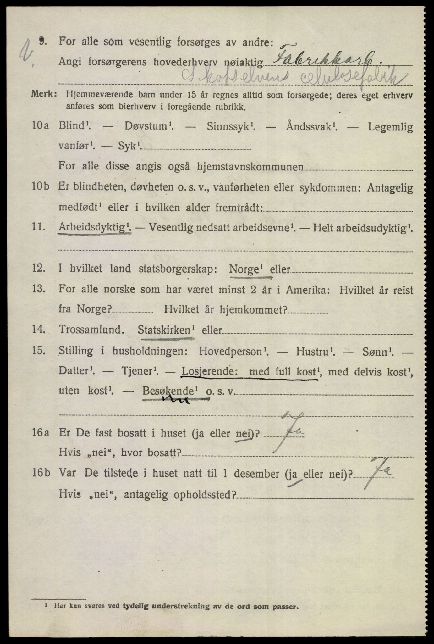 SAKO, 1920 census for Sigdal, 1920, p. 1911