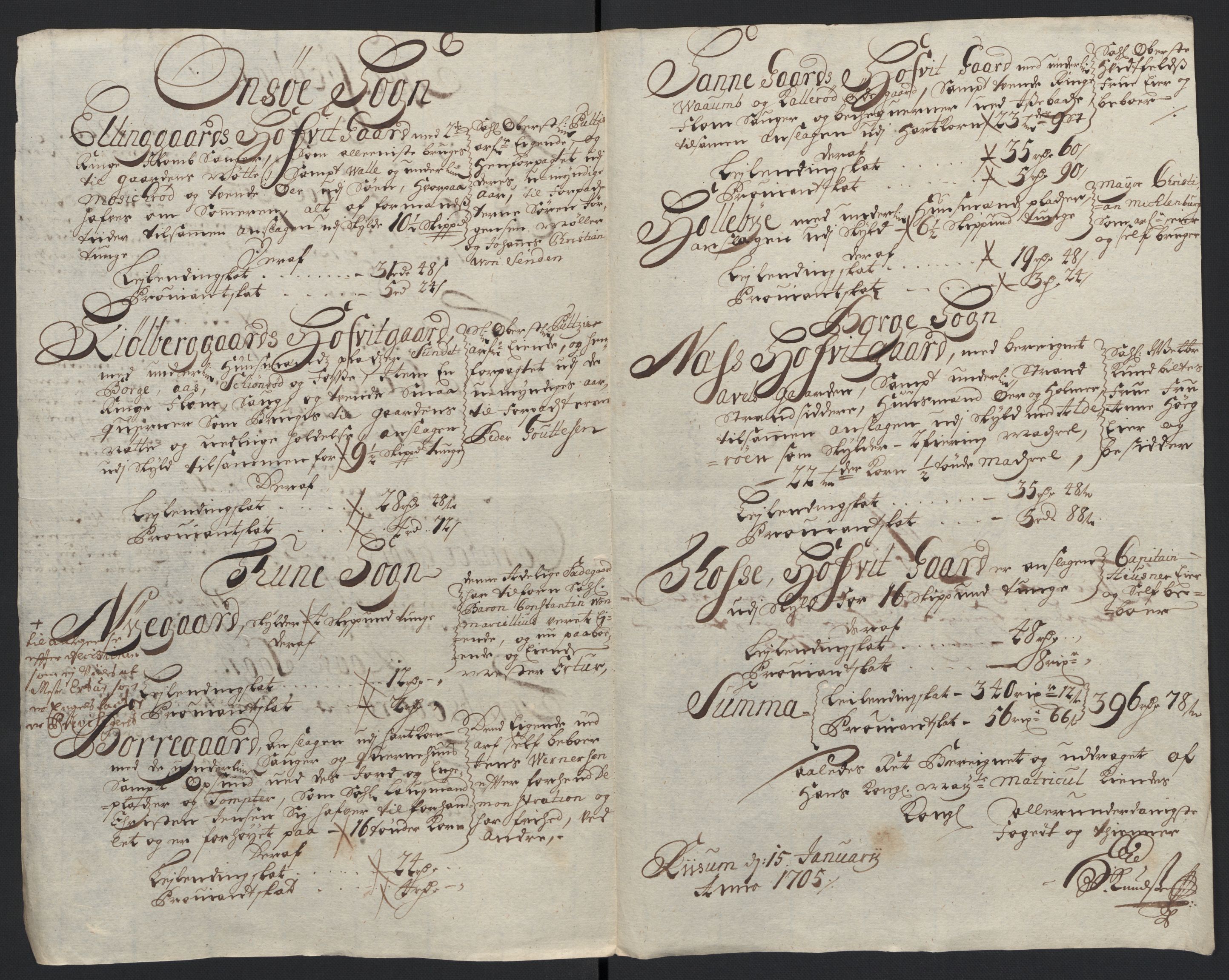 Rentekammeret inntil 1814, Reviderte regnskaper, Fogderegnskap, AV/RA-EA-4092/R04/L0132: Fogderegnskap Moss, Onsøy, Tune, Veme og Åbygge, 1703-1704, p. 320