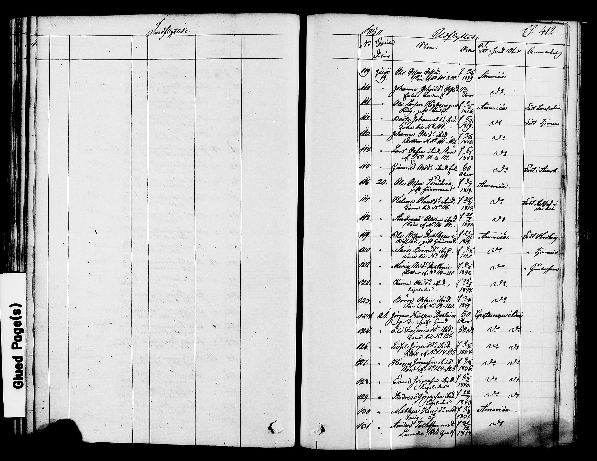 Ringsaker prestekontor, AV/SAH-PREST-014/K/Ka/L0008: Parish register (official) no. 8, 1837-1850, p. 412