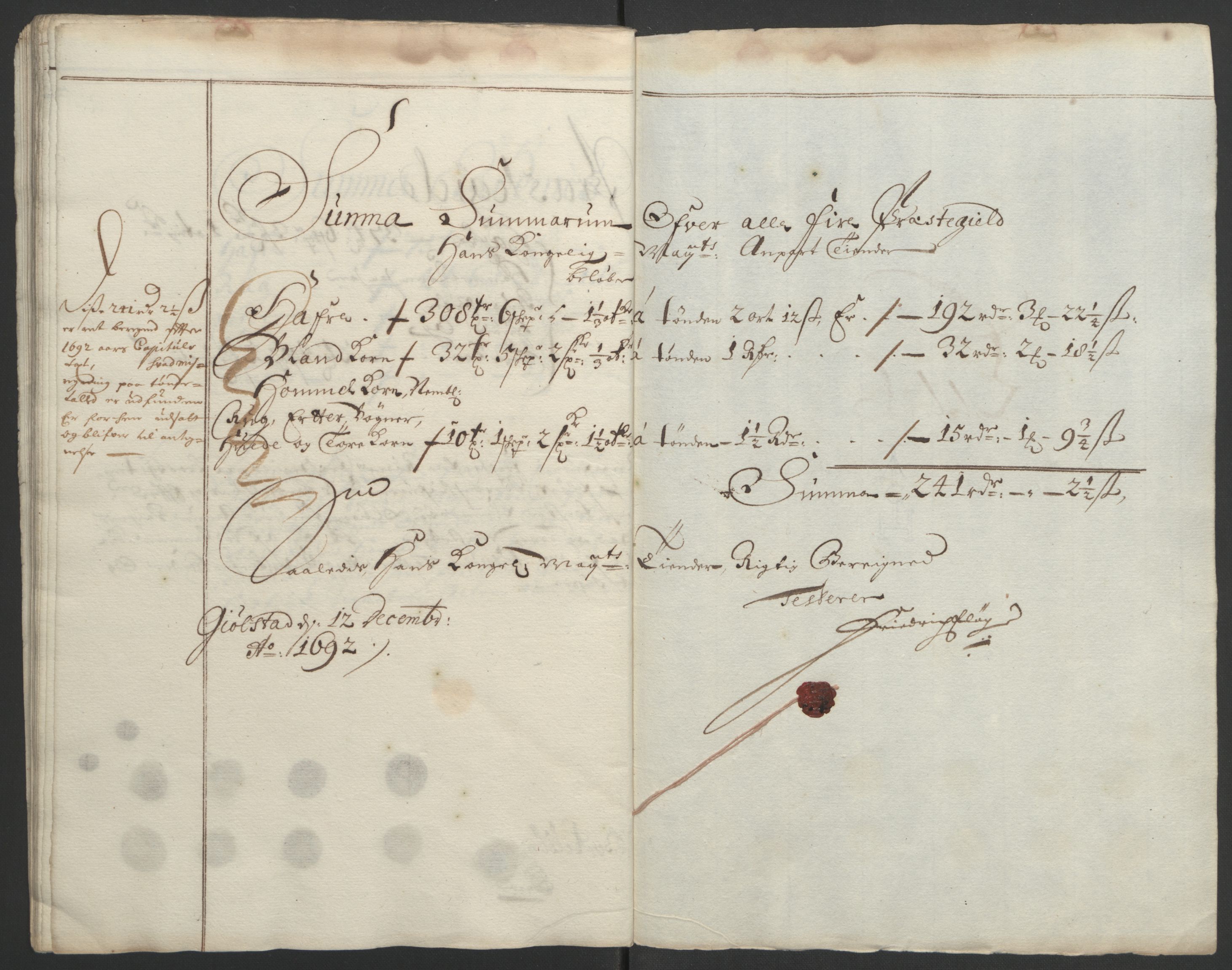 Rentekammeret inntil 1814, Reviderte regnskaper, Fogderegnskap, AV/RA-EA-4092/R05/L0278: Fogderegnskap Rakkestad, 1691-1693, p. 206