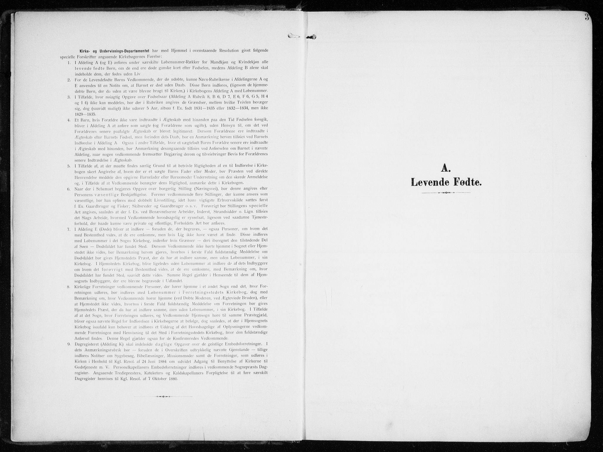 Tromsøysund sokneprestkontor, SATØ/S-1304/G/Ga/L0007kirke: Parish register (official) no. 7, 1907-1914, p. 3