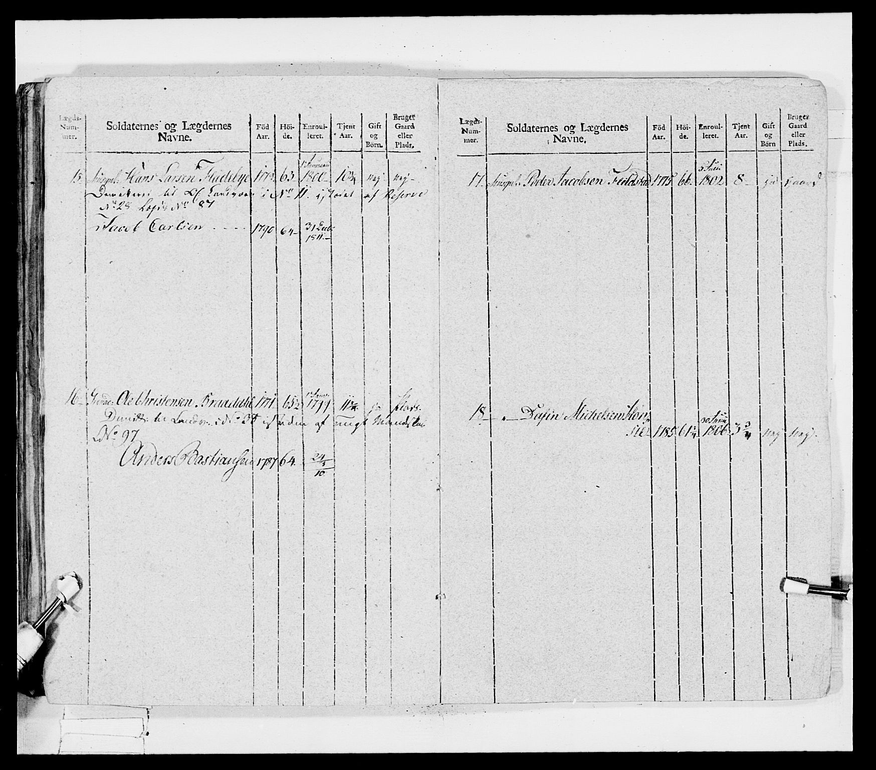 Generalitets- og kommissariatskollegiet, Det kongelige norske kommissariatskollegium, AV/RA-EA-5420/E/Eh/L0033: Nordafjelske gevorbne infanteriregiment, 1810, p. 65