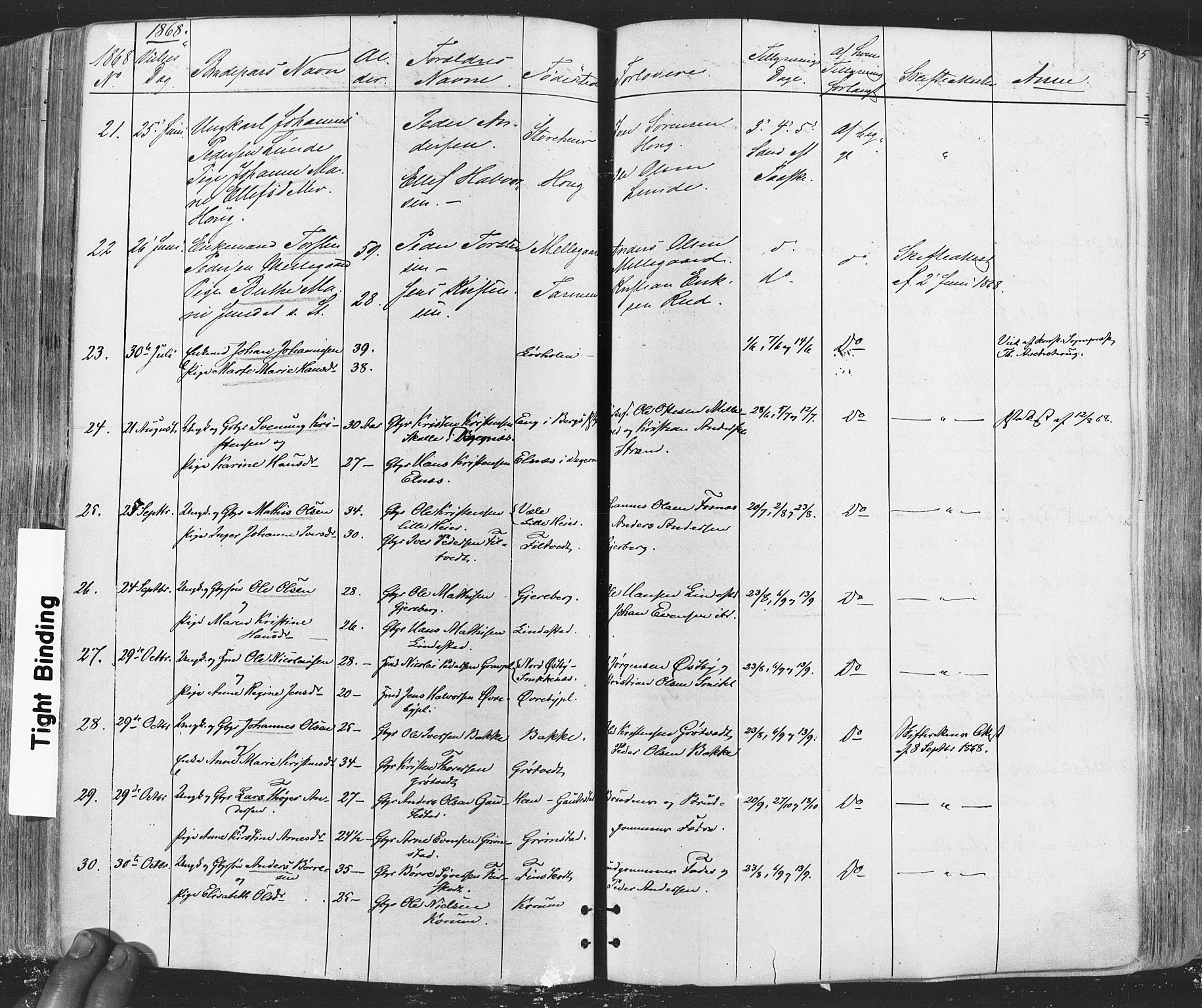 Rakkestad prestekontor Kirkebøker, AV/SAO-A-2008/F/Fa/L0011: Parish register (official) no. I 11, 1862-1877