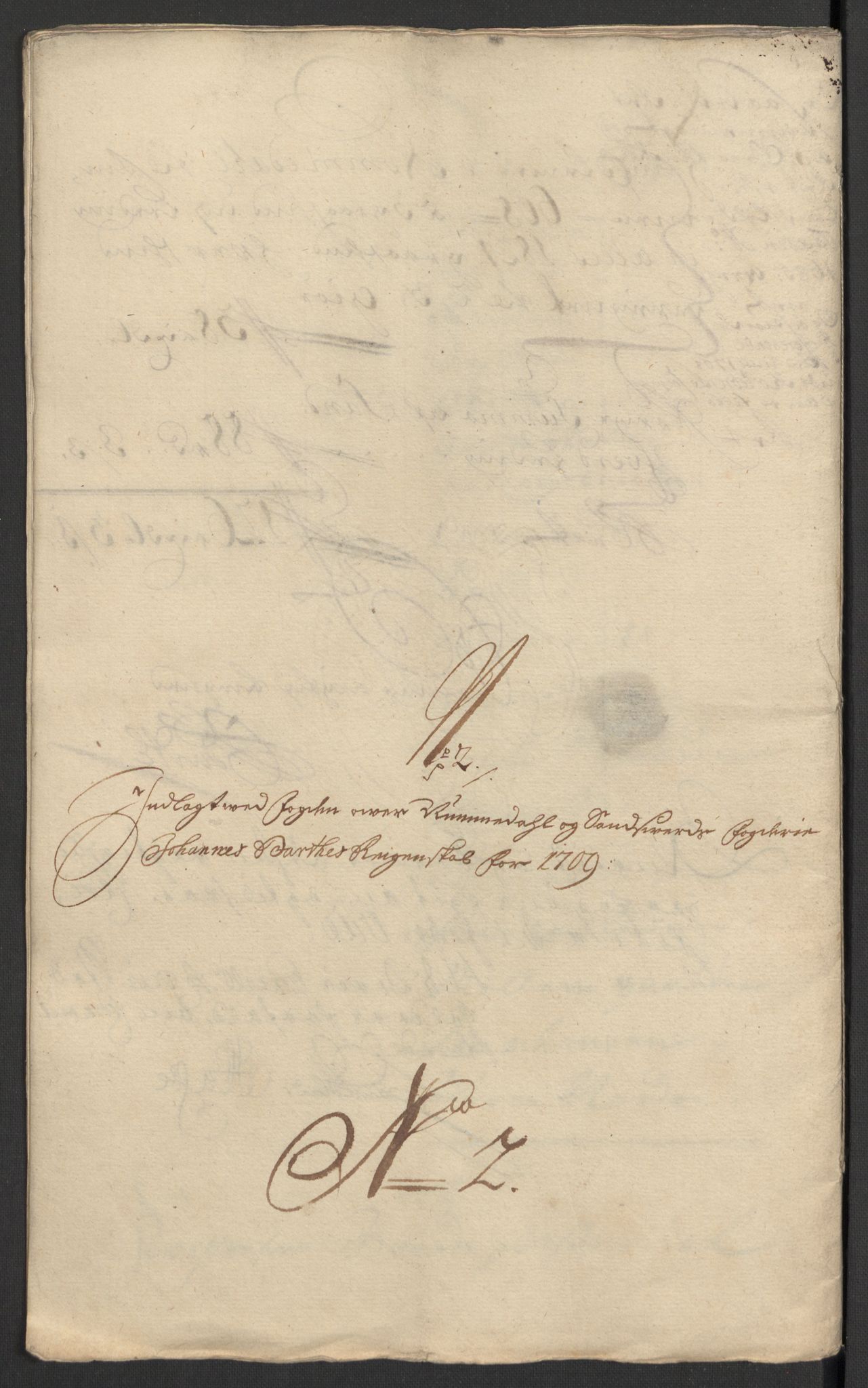 Rentekammeret inntil 1814, Reviderte regnskaper, Fogderegnskap, RA/EA-4092/R24/L1585: Fogderegnskap Numedal og Sandsvær, 1709-1710, p. 35