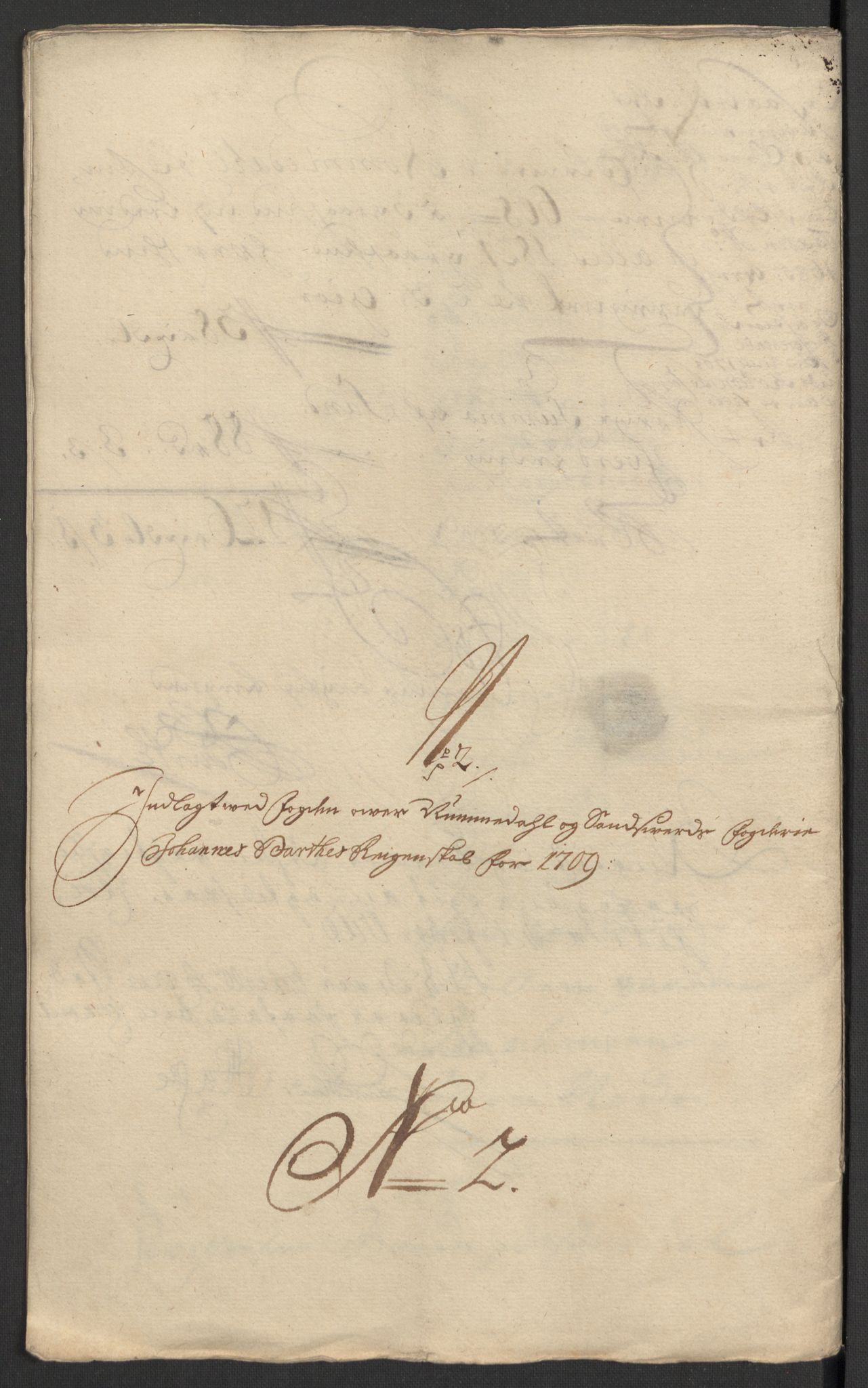 Rentekammeret inntil 1814, Reviderte regnskaper, Fogderegnskap, AV/RA-EA-4092/R24/L1585: Fogderegnskap Numedal og Sandsvær, 1709-1710, p. 35