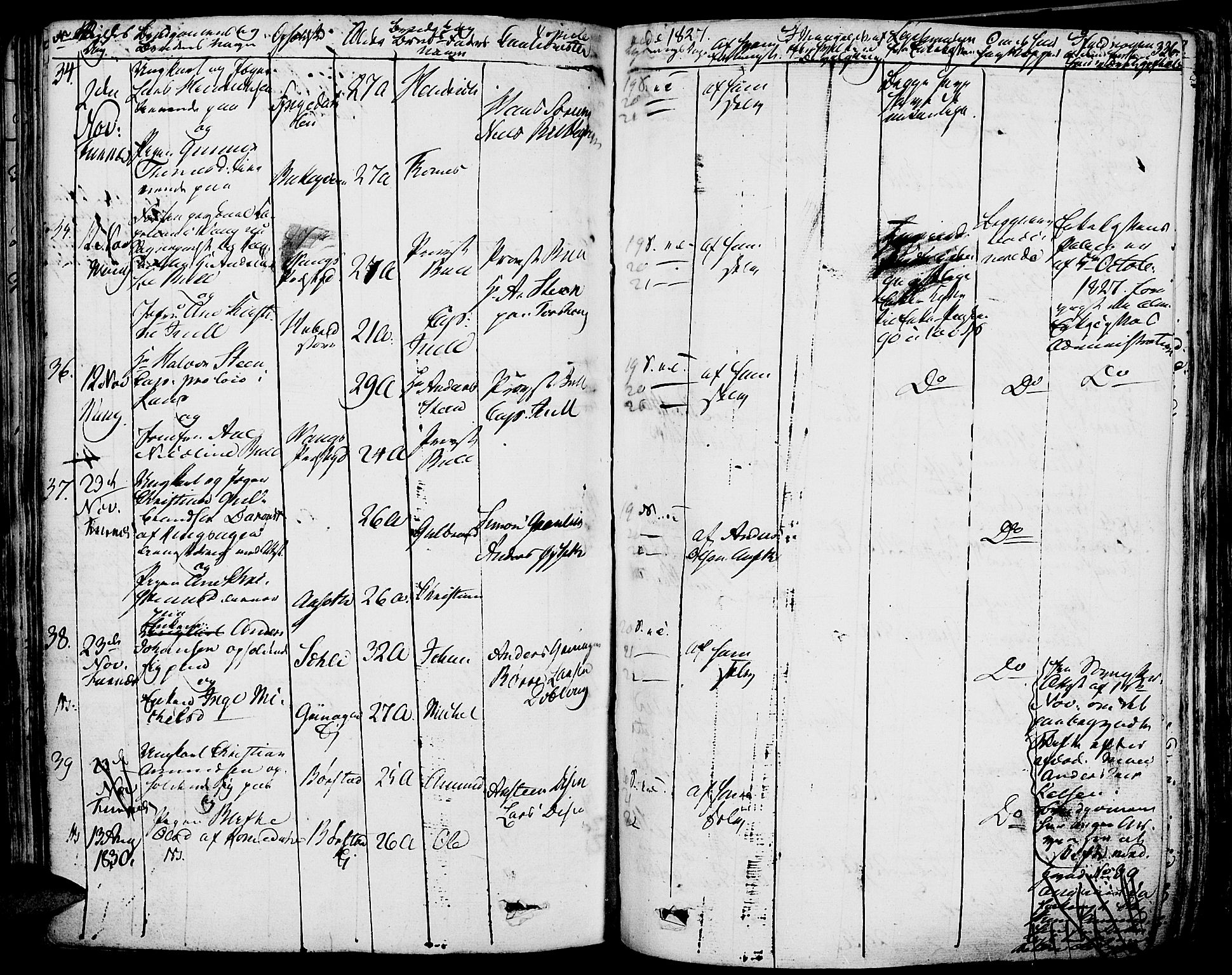 Vang prestekontor, Hedmark, SAH/PREST-008/H/Ha/Haa/L0009: Parish register (official) no. 9, 1826-1841, p. 336