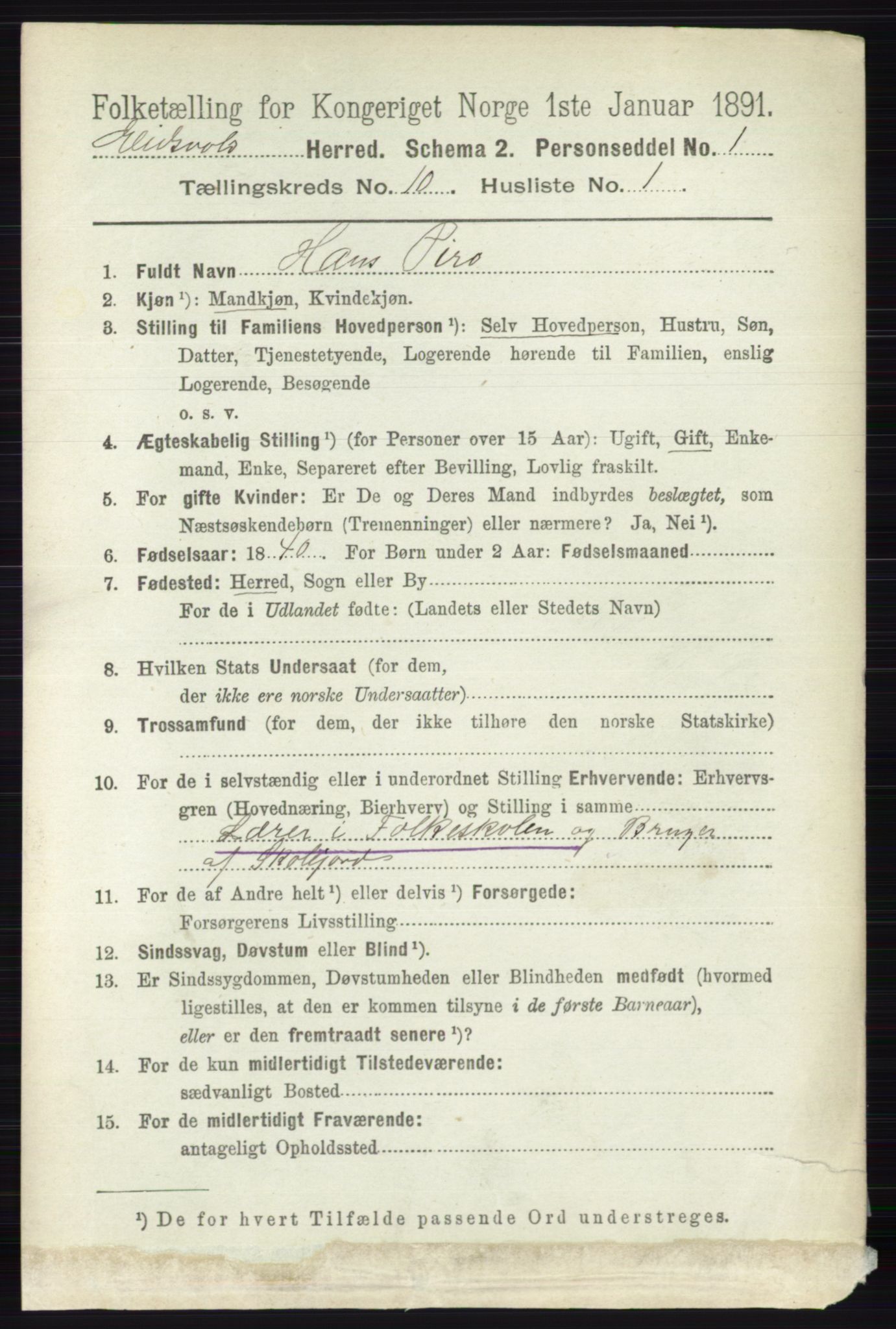 RA, 1891 census for 0237 Eidsvoll, 1891, p. 6798