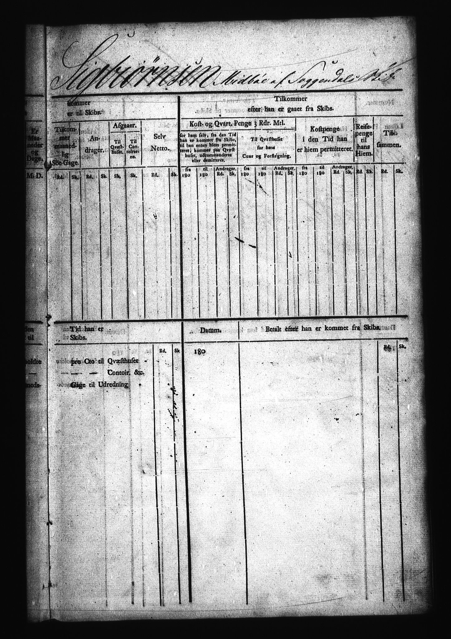 Sjøetaten, AV/RA-EA-3110/F/L0280: Stavanger distrikt, bind 4, 1800