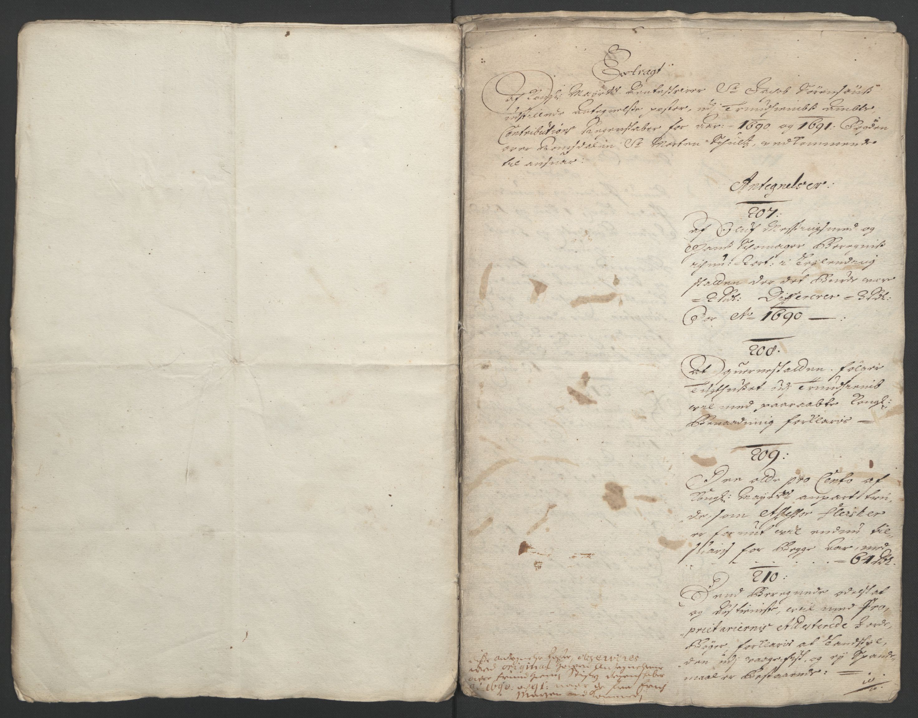 Rentekammeret inntil 1814, Reviderte regnskaper, Fogderegnskap, AV/RA-EA-4092/R55/L3650: Fogderegnskap Romsdal, 1692, p. 226