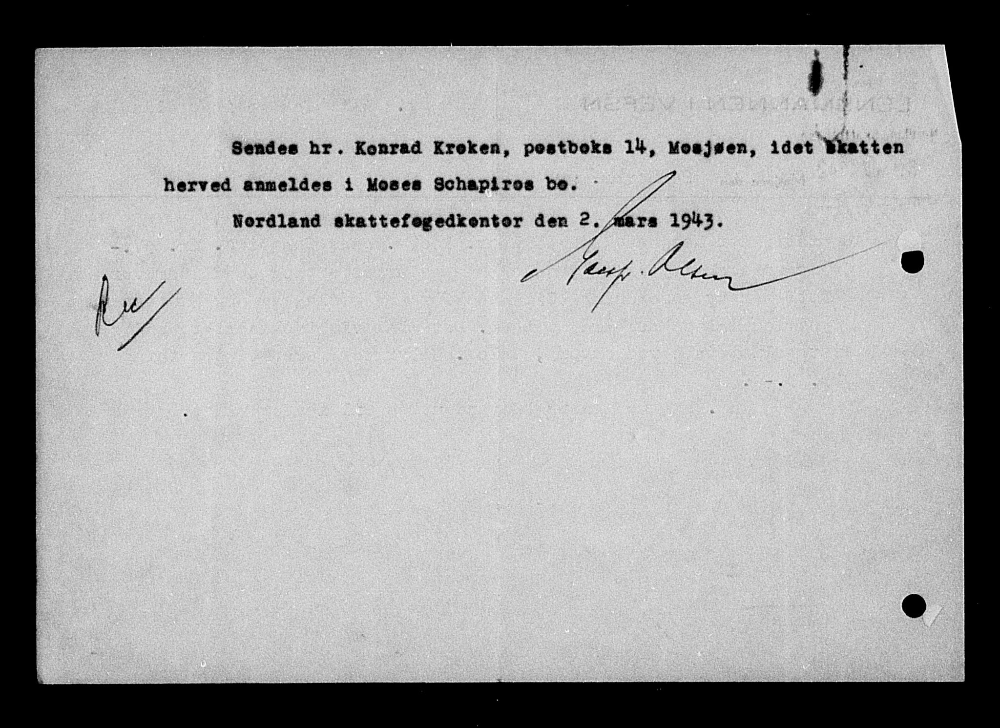 Justisdepartementet, Tilbakeføringskontoret for inndratte formuer, AV/RA-S-1564/H/Hc/Hcb/L0915: --, 1945-1947, p. 365