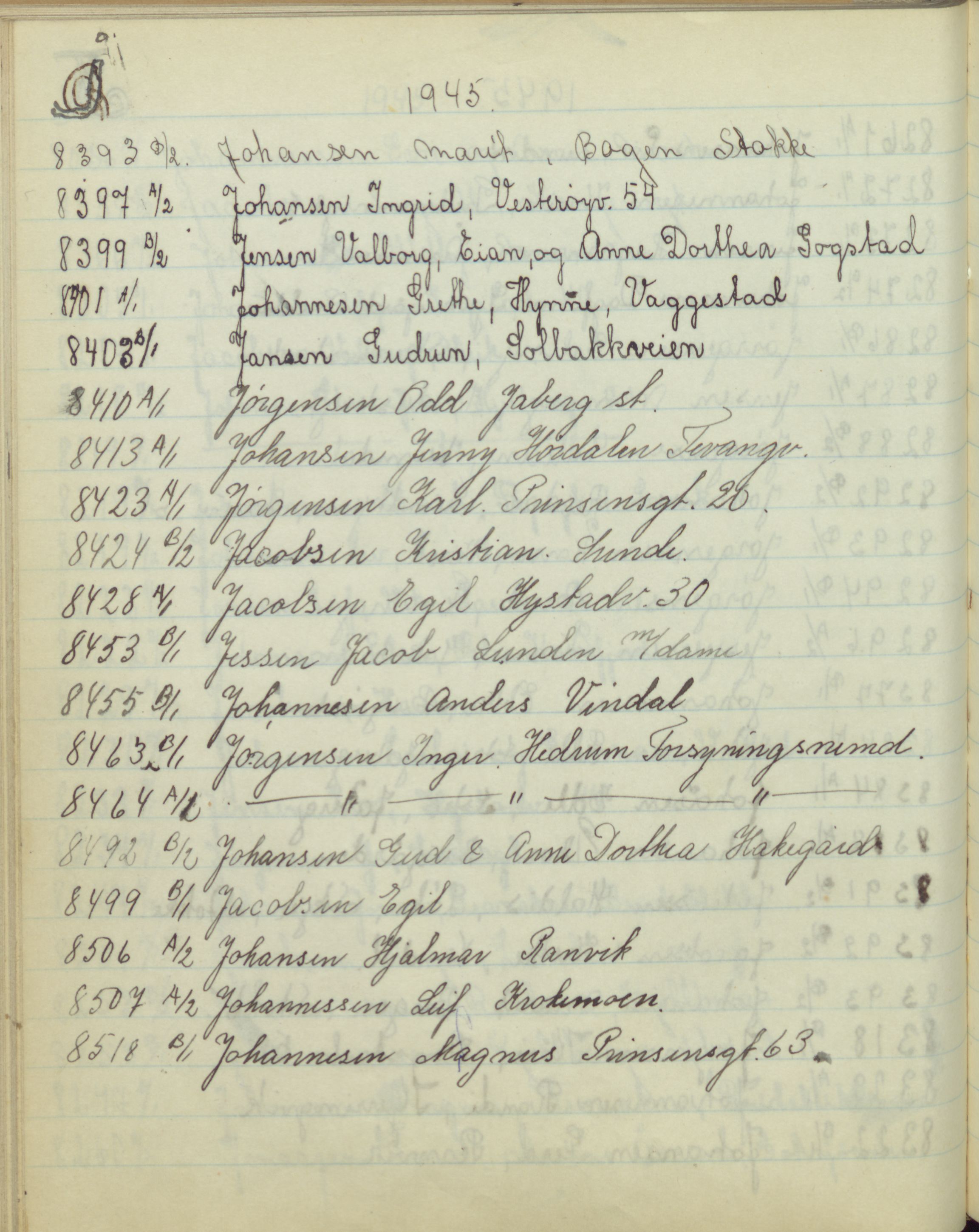 Pa 1494 - Jørgensen, Antonius. Fotograf, VEMU/A-2760/F/Fb, 1927-1984, p. 4564