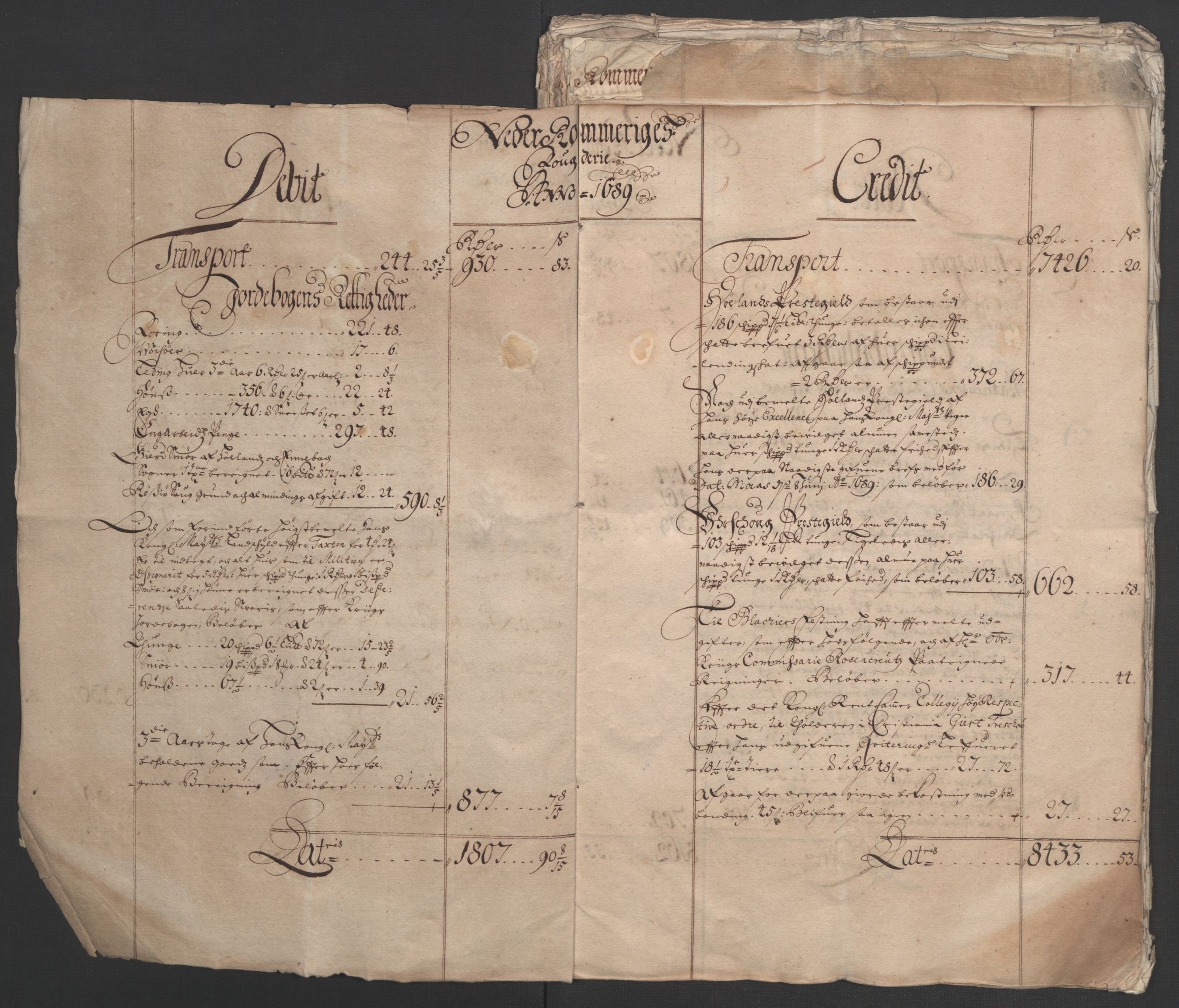 Rentekammeret inntil 1814, Reviderte regnskaper, Fogderegnskap, RA/EA-4092/R11/L0576: Fogderegnskap Nedre Romerike, 1682-1691, p. 6