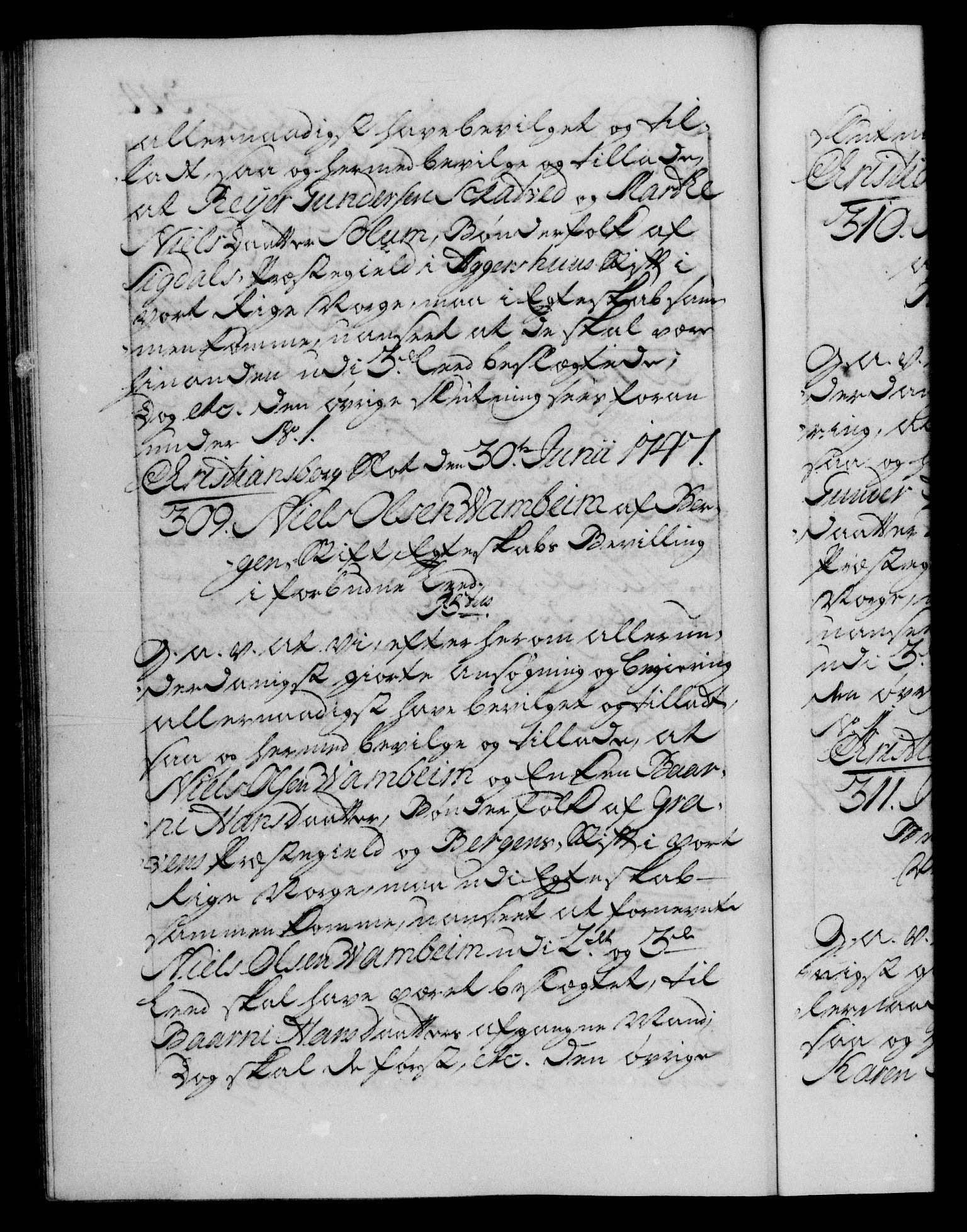 Danske Kanselli 1572-1799, AV/RA-EA-3023/F/Fc/Fca/Fcaa/L0035: Norske registre, 1746-1748, p. 344b