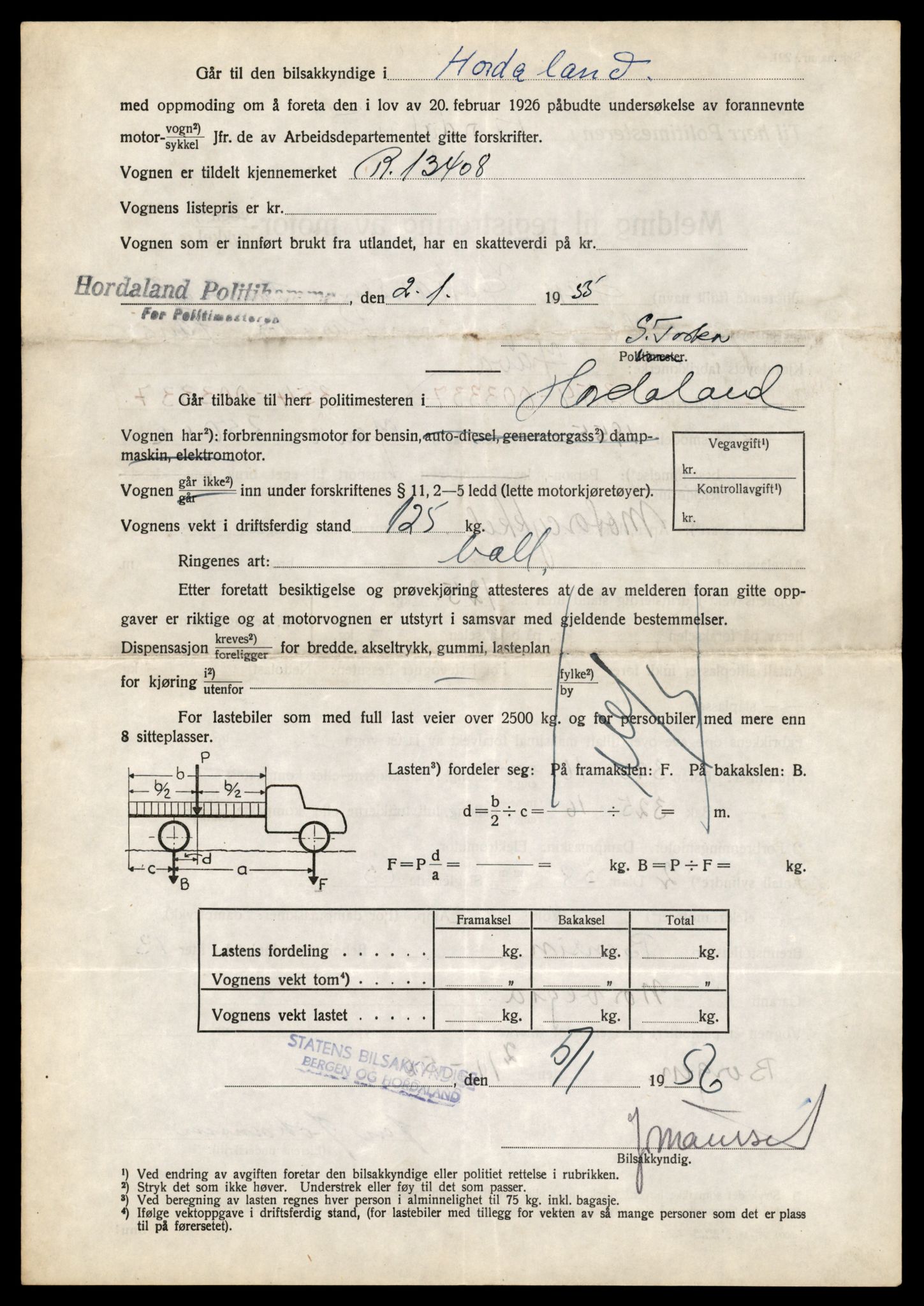 Møre og Romsdal vegkontor - Ålesund trafikkstasjon, AV/SAT-A-4099/F/Fe/L0039: Registreringskort for kjøretøy T 13361 - T 13530, 1927-1998, p. 1626