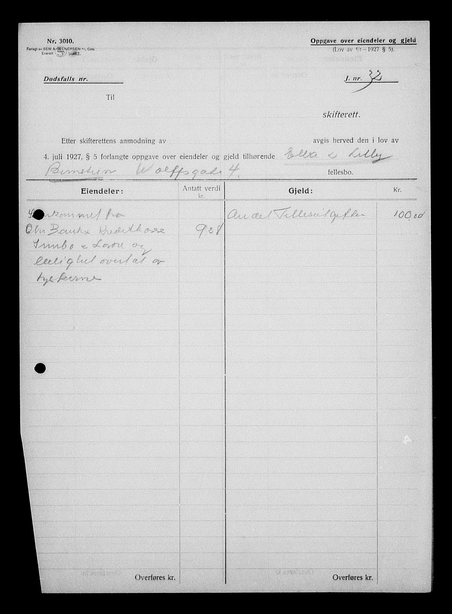 Justisdepartementet, Tilbakeføringskontoret for inndratte formuer, AV/RA-S-1564/H/Hc/Hcc/L0922: --, 1945-1947, p. 28