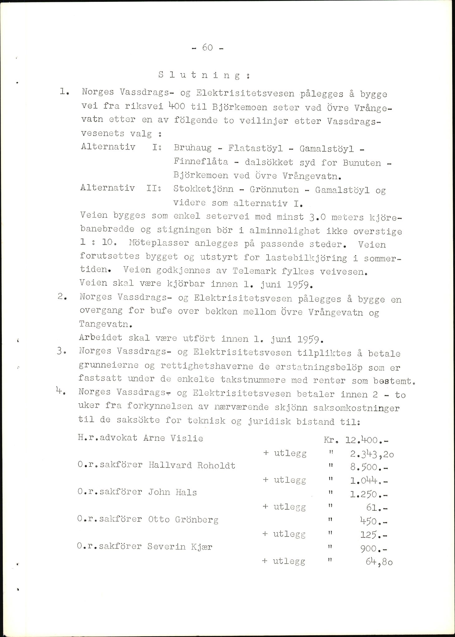Vest-Telemark sorenskriveri, AV/SAKO-A-134/F/Fo/Foc/L0001: Tokke og Vinjevassdraget rettsbøker, 1954-1963, p. 295