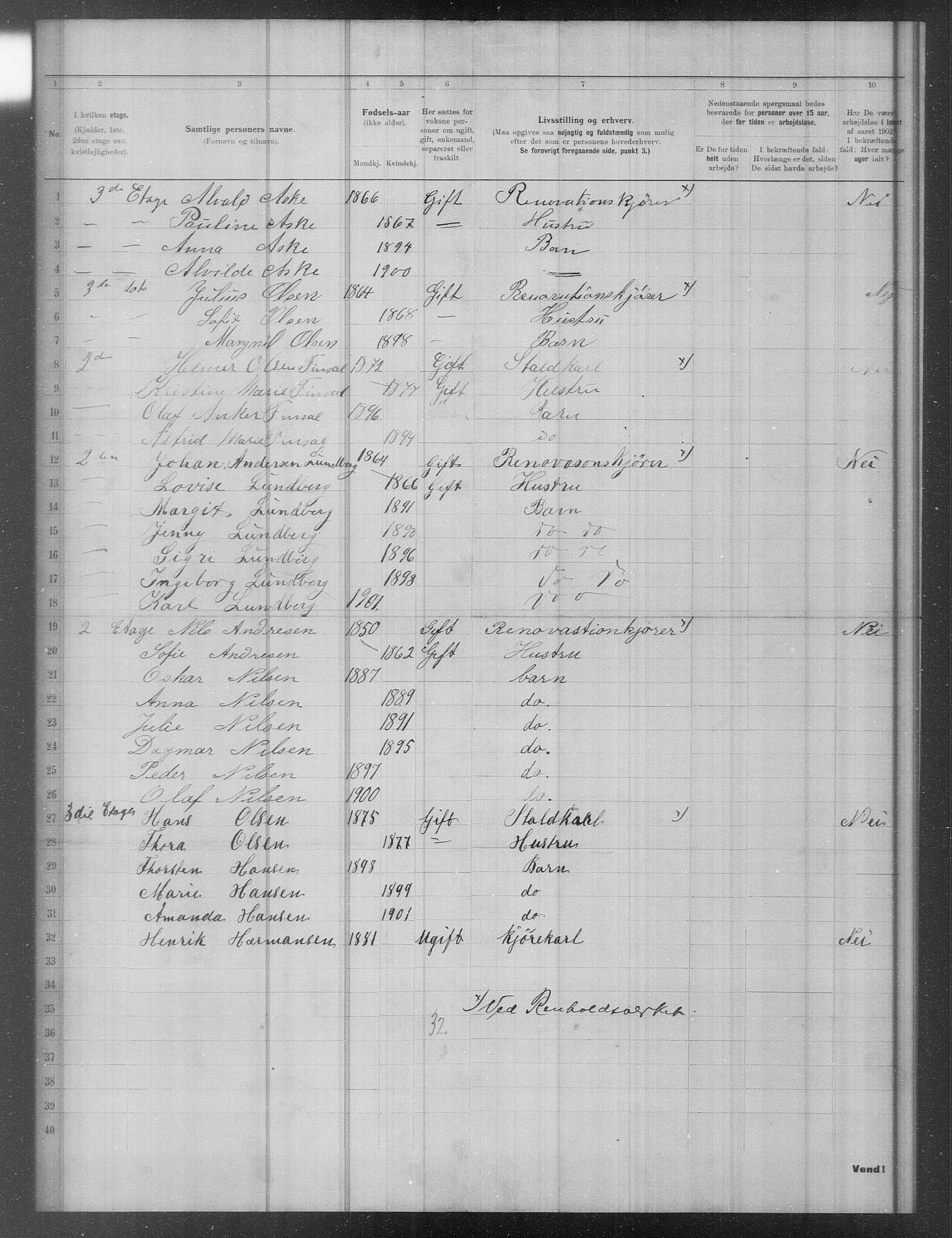 OBA, Municipal Census 1902 for Kristiania, 1902, p. 16298