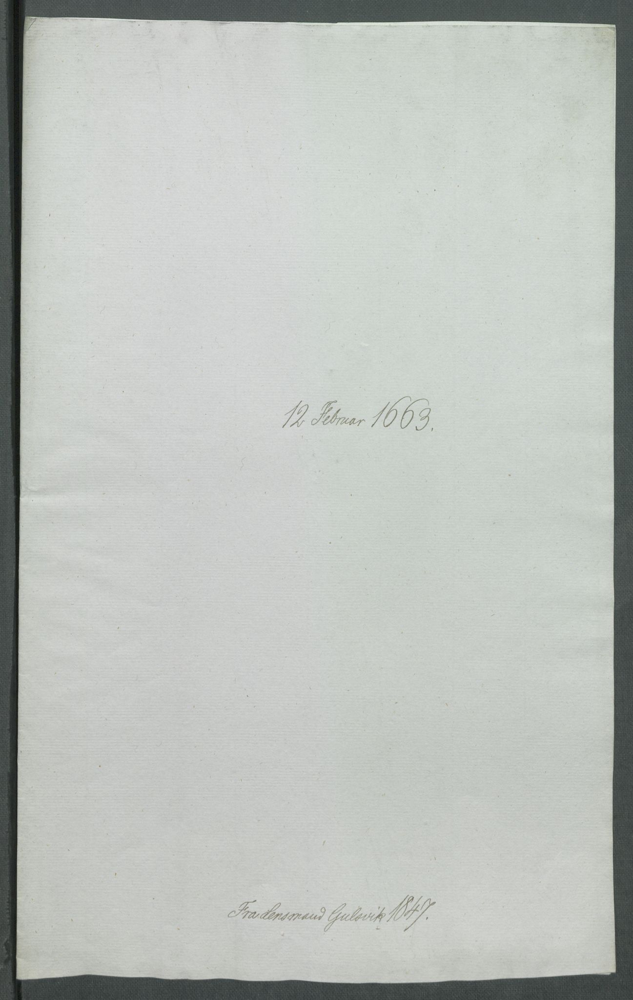 Riksarkivets diplomsamling, AV/RA-EA-5965/F02/L0169: Dokumenter, 1661-1663, p. 180