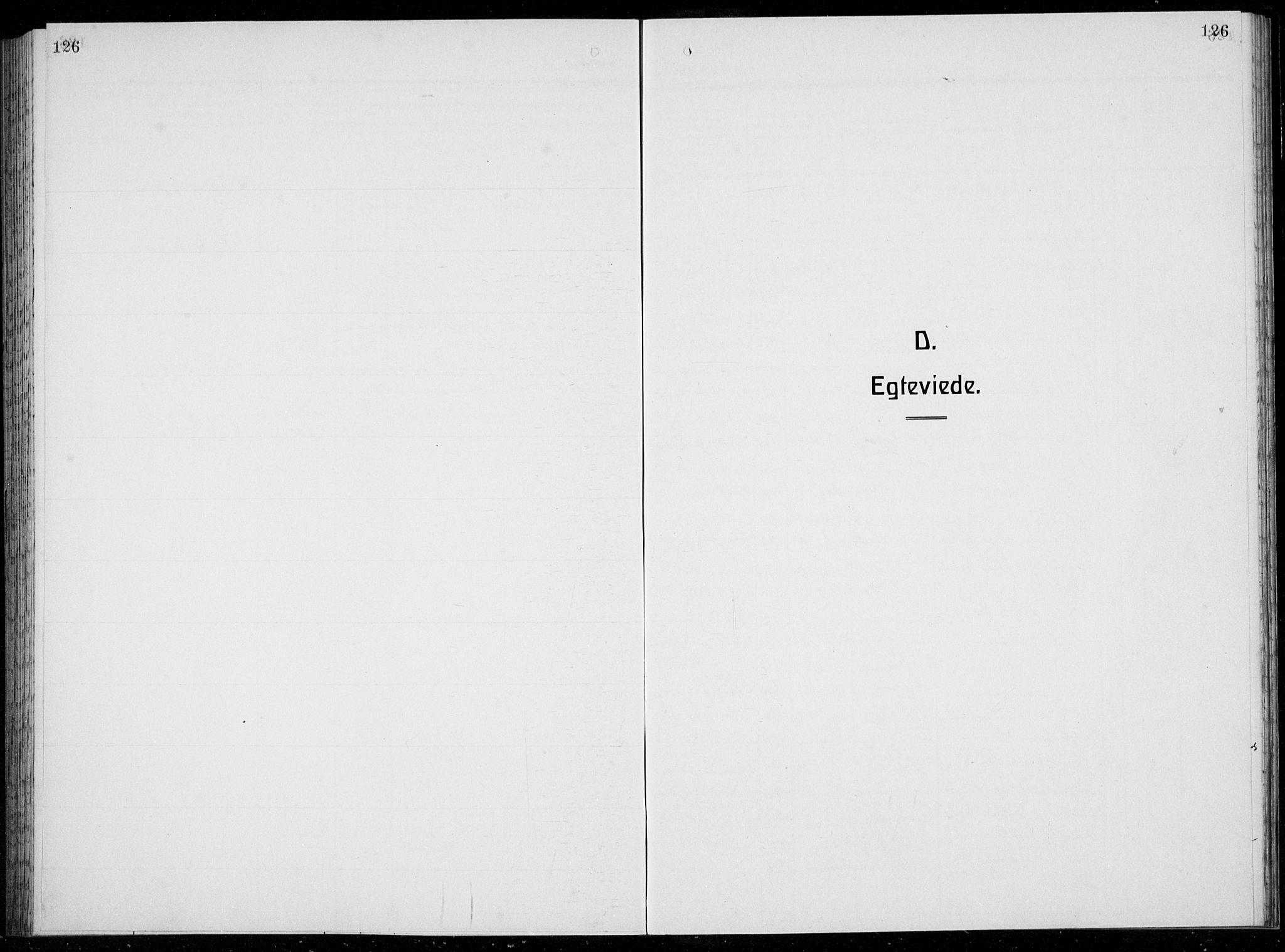 Arna sokneprestembete, AV/SAB-A-74001/H/Ha/Hab: Parish register (copy) no. A  6, 1922-1936, p. 126