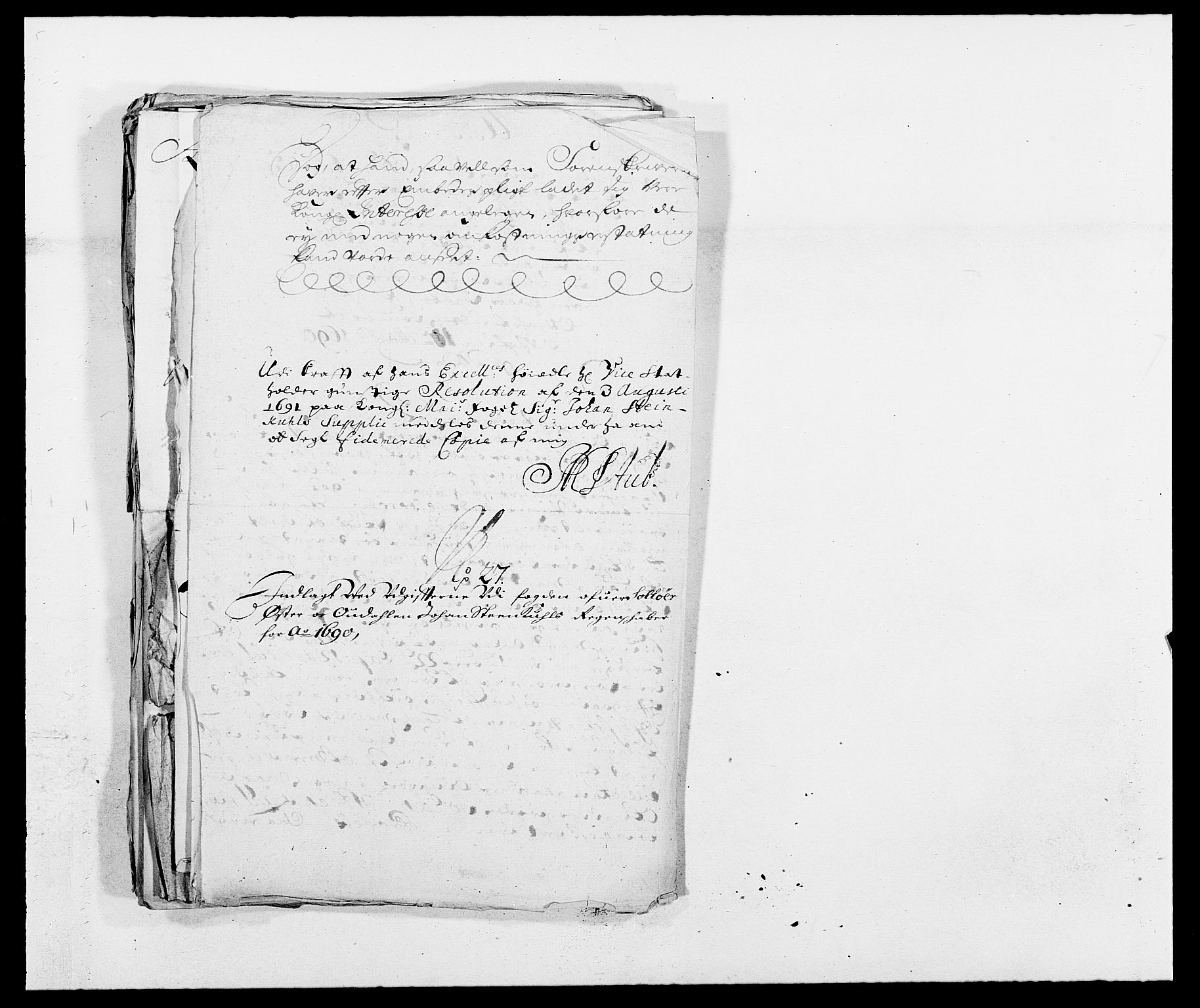 Rentekammeret inntil 1814, Reviderte regnskaper, Fogderegnskap, AV/RA-EA-4092/R13/L0828: Fogderegnskap Solør, Odal og Østerdal, 1690, p. 403