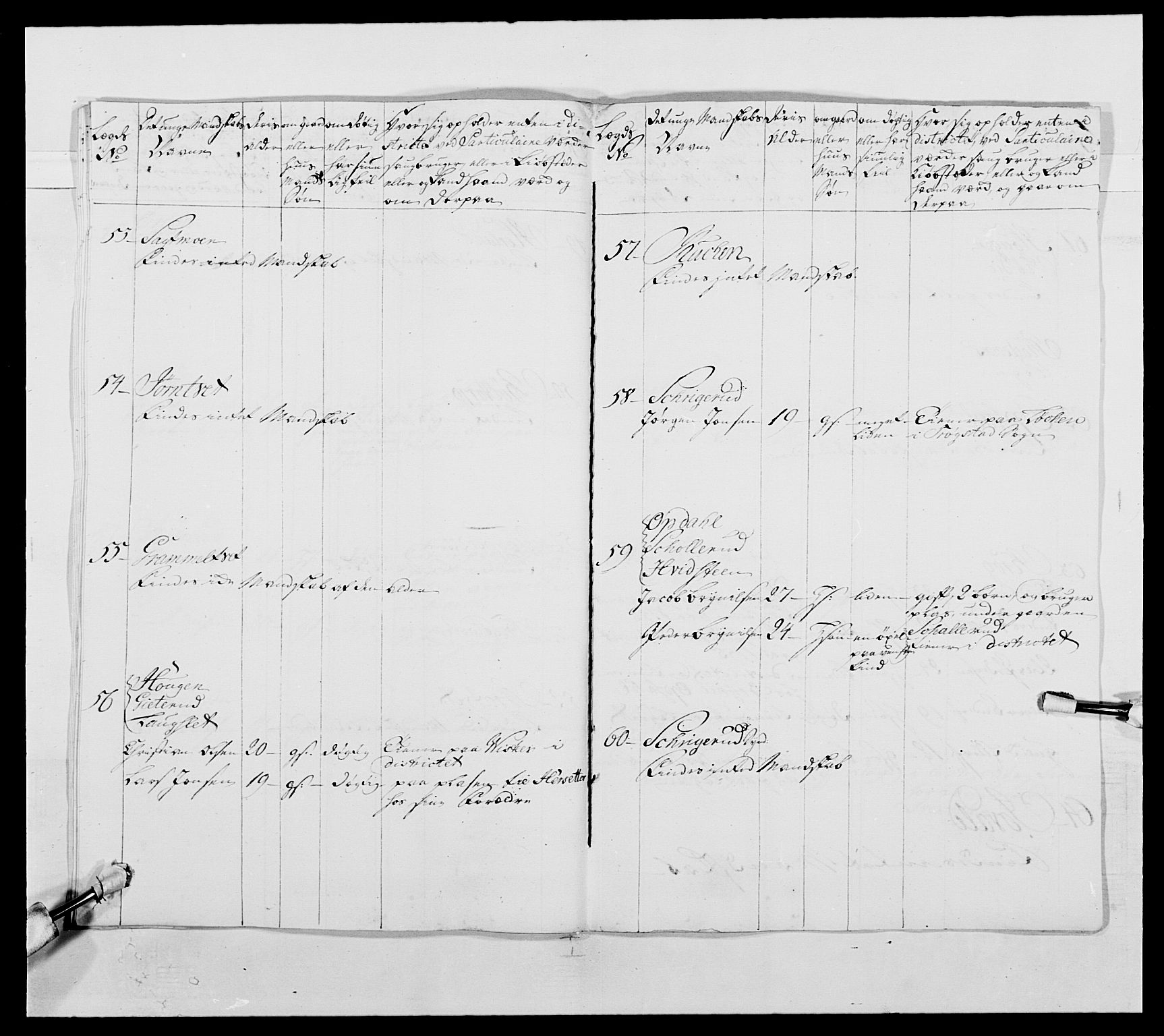 Kommanderende general (KG I) med Det norske krigsdirektorium, AV/RA-EA-5419/E/Ea/L0491: 2. Akershusiske regiment, 1750-1761, p. 274